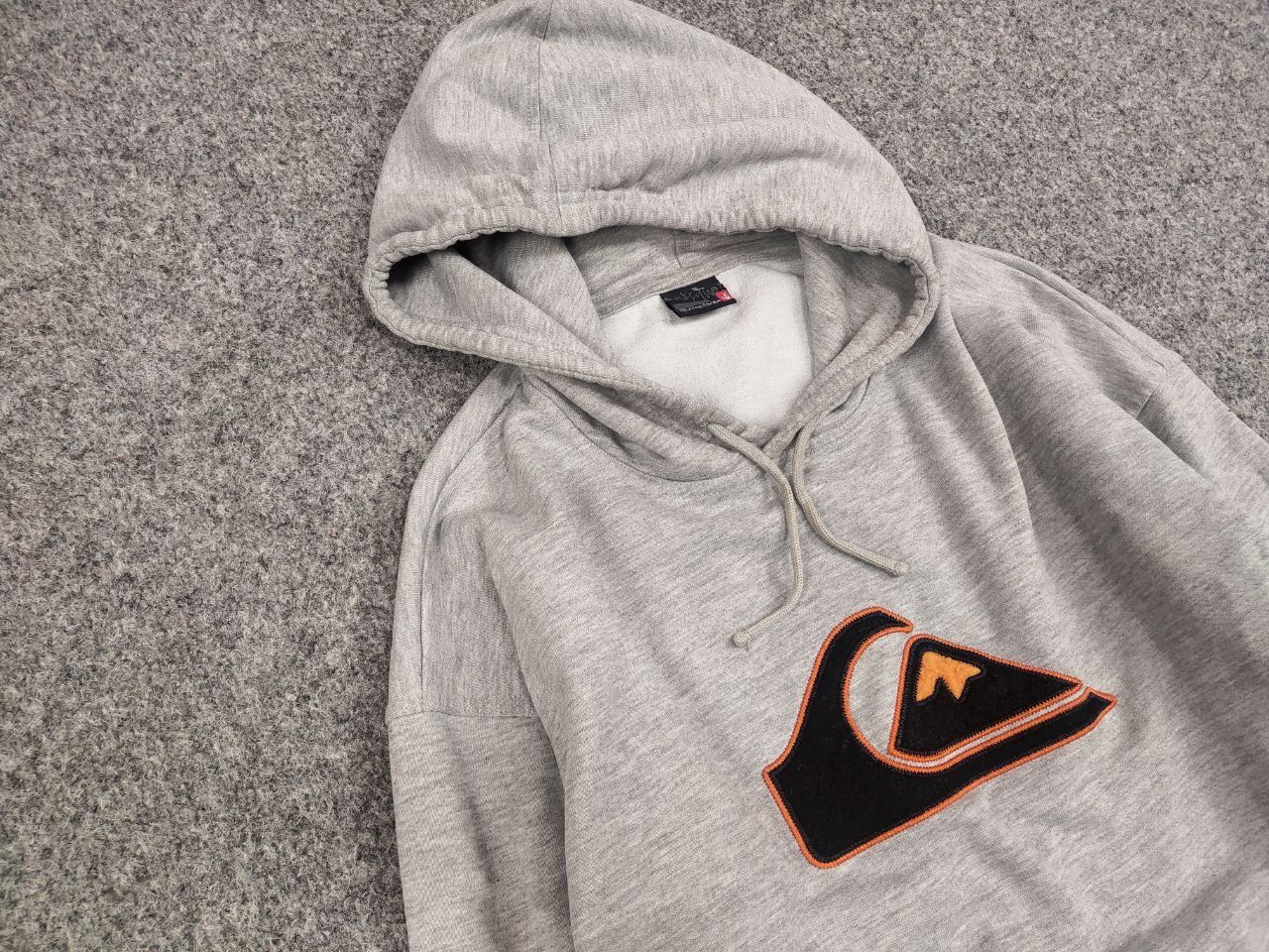 Quiksilver Vintage 90's Quiksilver Logo Gray Hoodie Y2K Hype Style Size US L / EU 52-54 / 3 - 7 Thumbnail