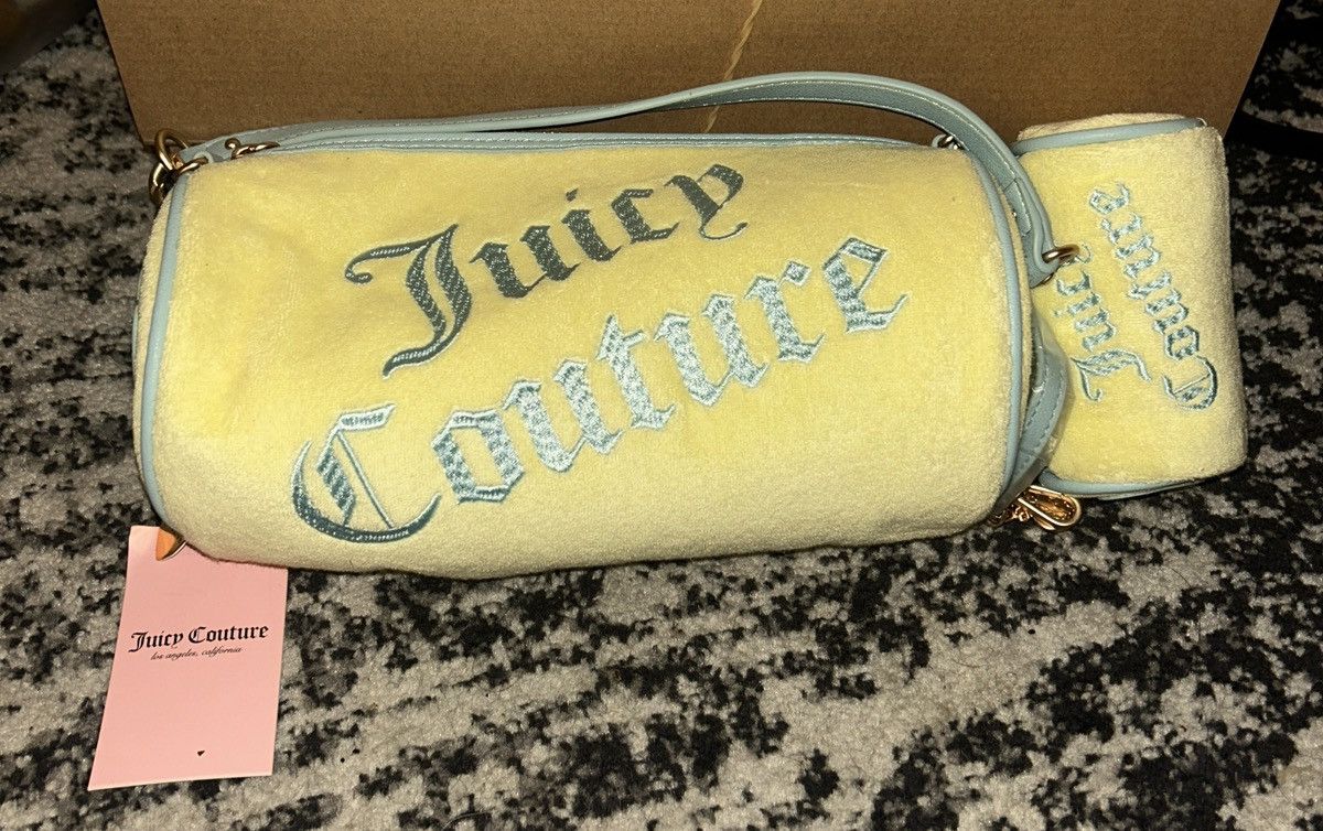 Juicy Couture Juicy Couture Choose Juicy II Barrel Bag Yellow Pear Size ONE SIZE - 4 Thumbnail