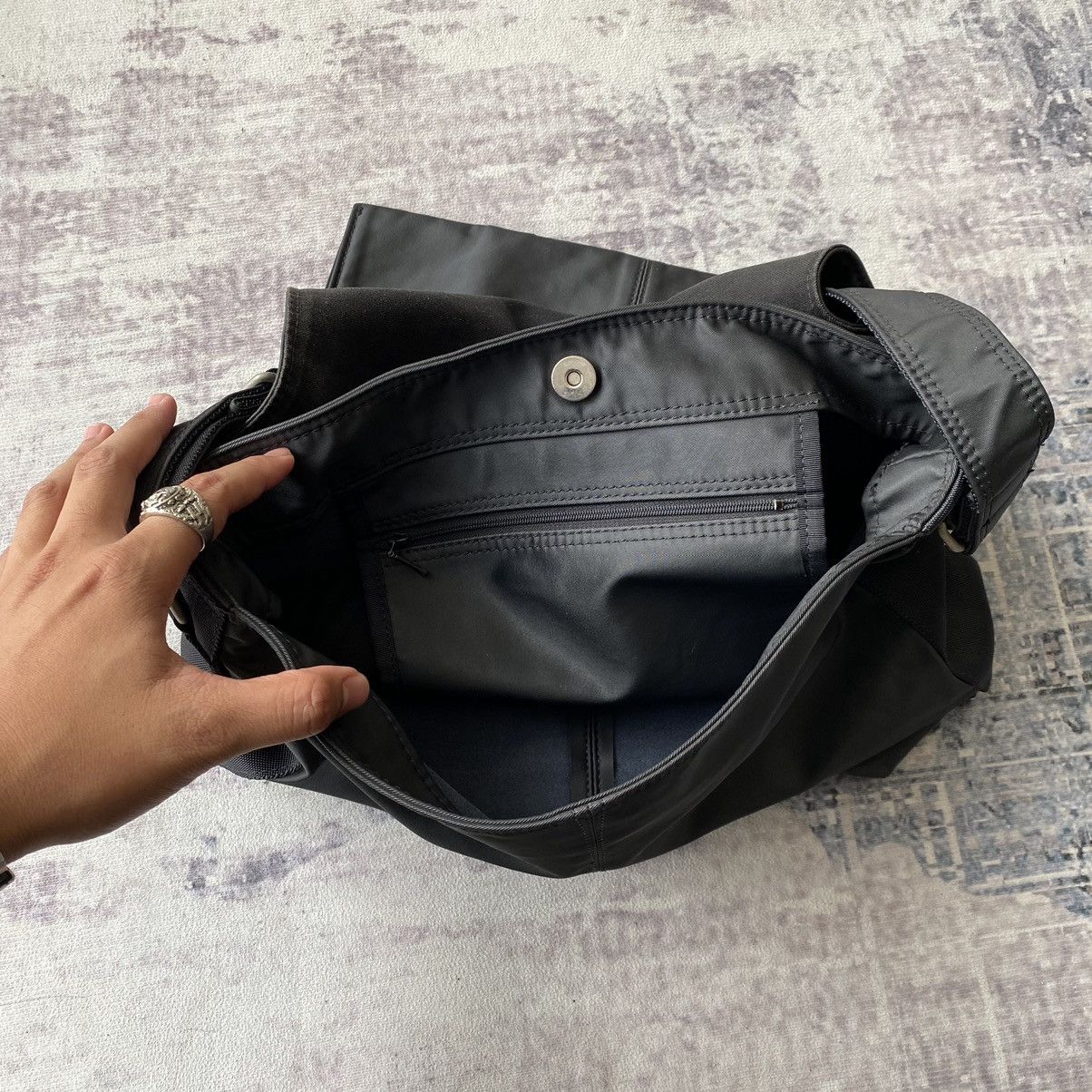 Yohji Yamamoto Yohji Yamamoto Y’saccs Sling Bag Size ONE SIZE - 13 Thumbnail