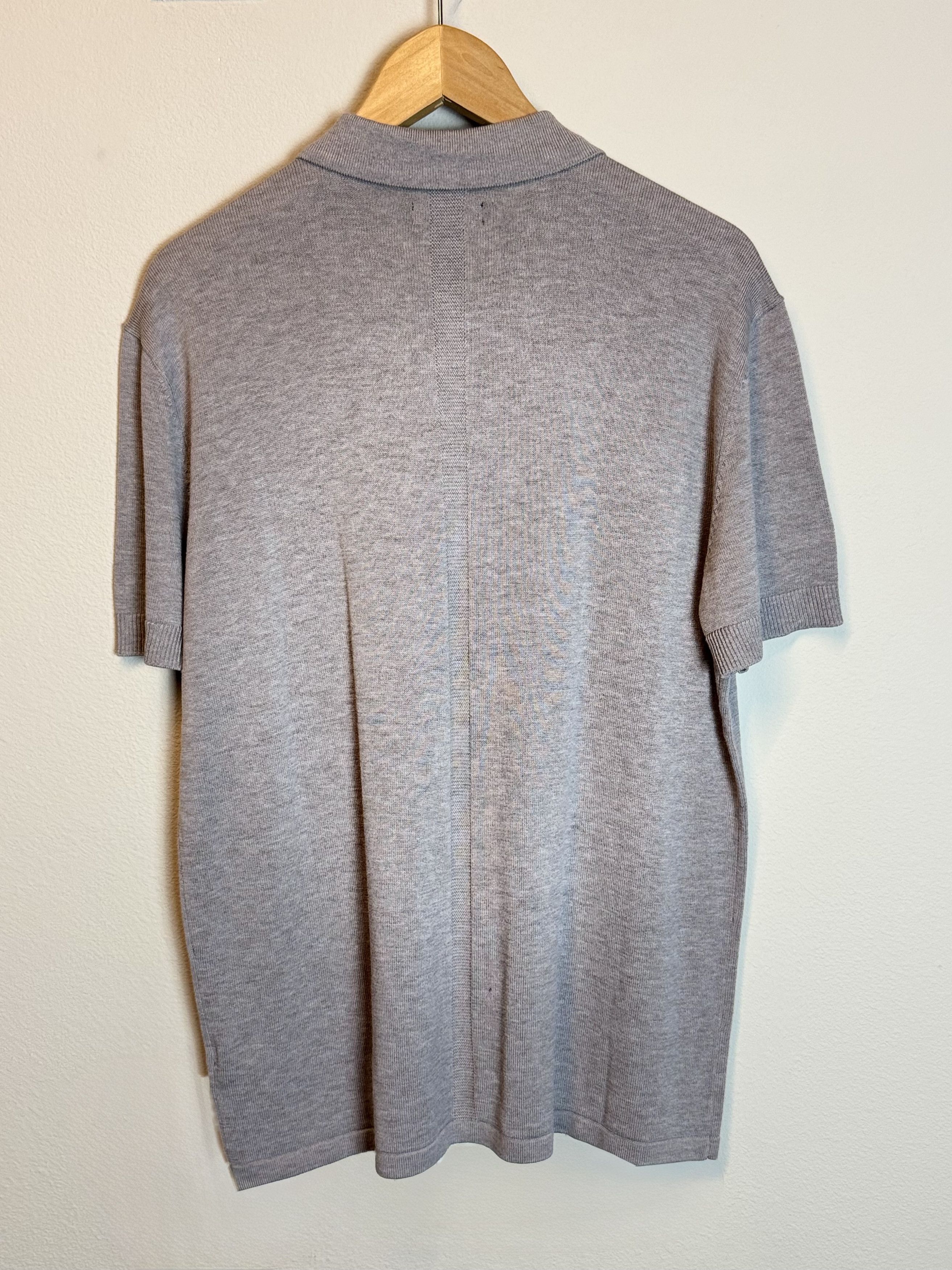Paige Button Down Polo - Ribbed Detail