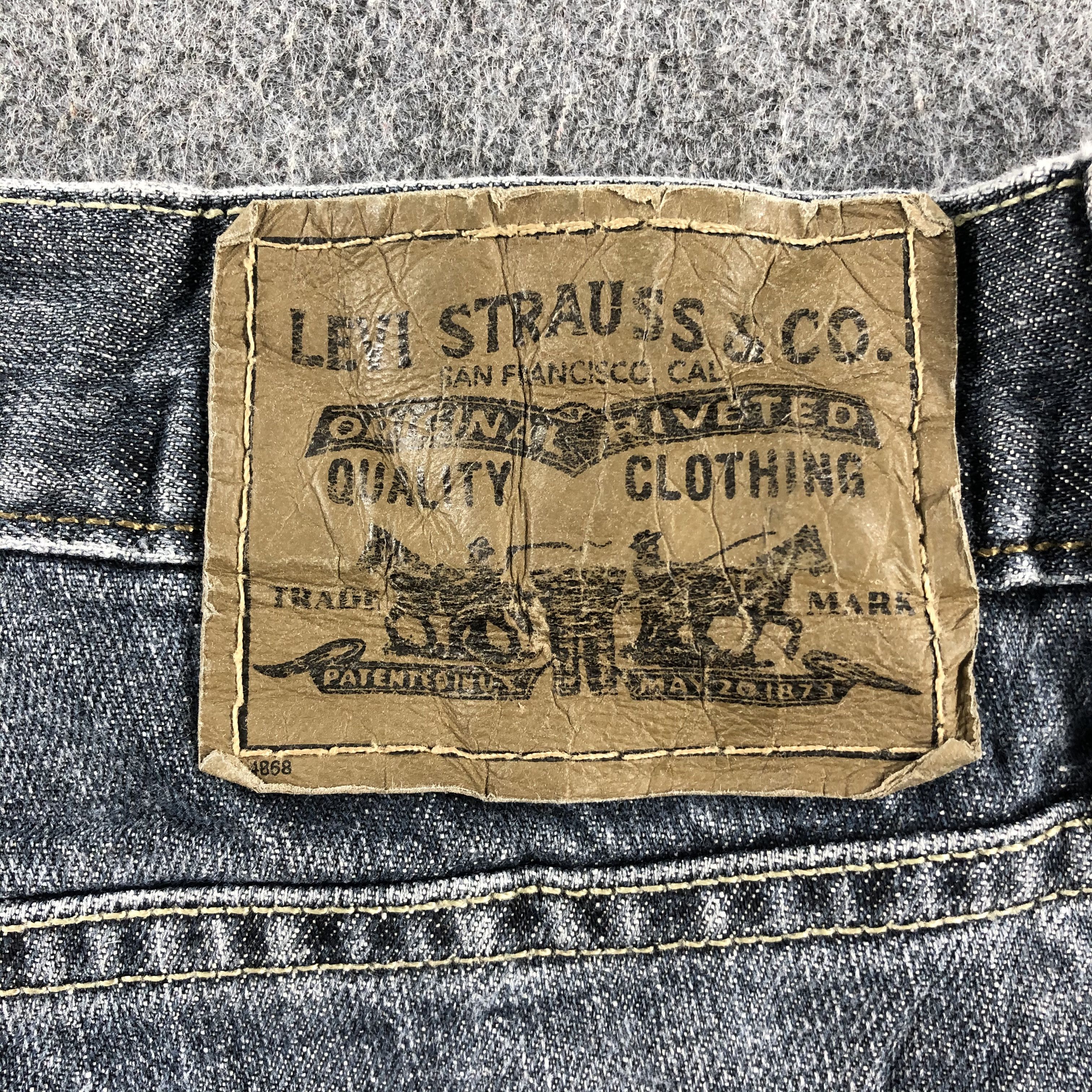 Levi's Vintage Faded Black Levis 527 Flare Jeans-J2307 Size US 34 / EU 50 - 5 Thumbnail