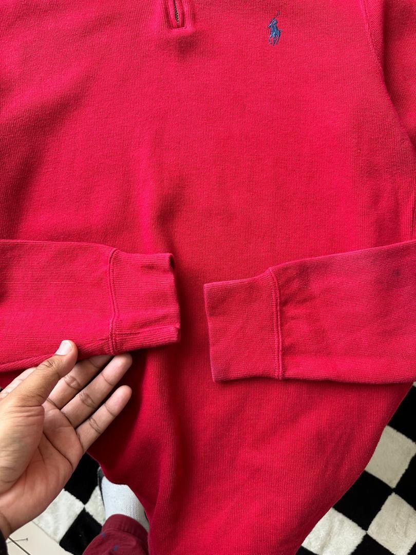 Polo Ralph Lauren × Vintage VINTAGE POLO RALPH LAUREN HALFZIPPER Size US S / EU 44-46 / 1 - 4 Thumbnail