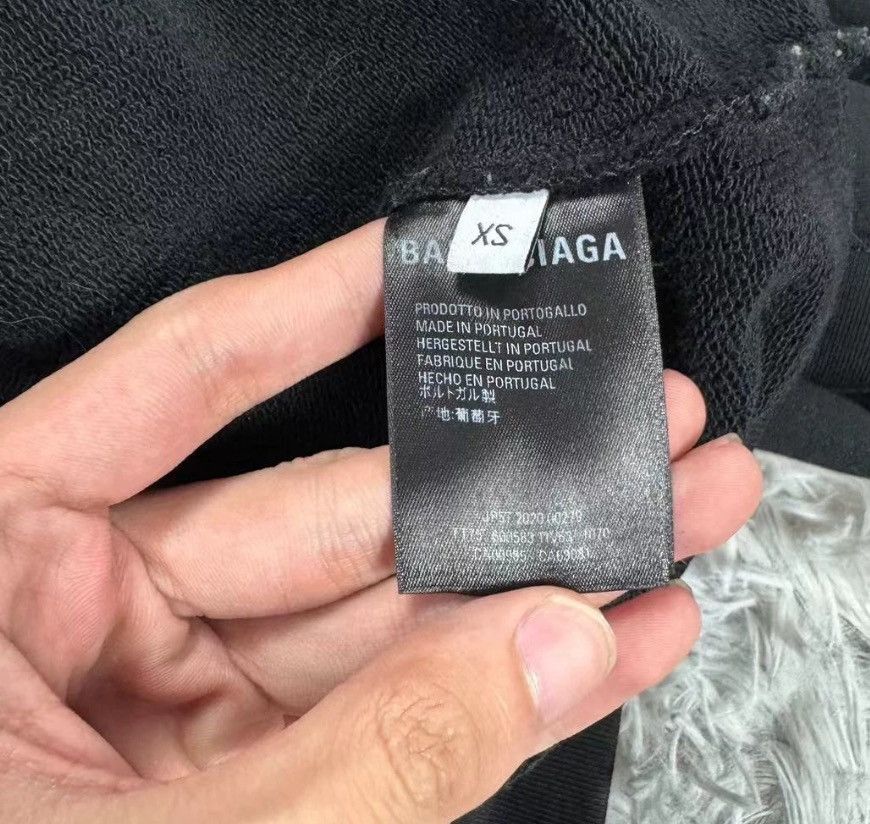 Balenciaga Balenciaga Cola Wave Hoodie 2410-Nextarrow Size US XS / EU 42 / 0 - 7 Thumbnail
