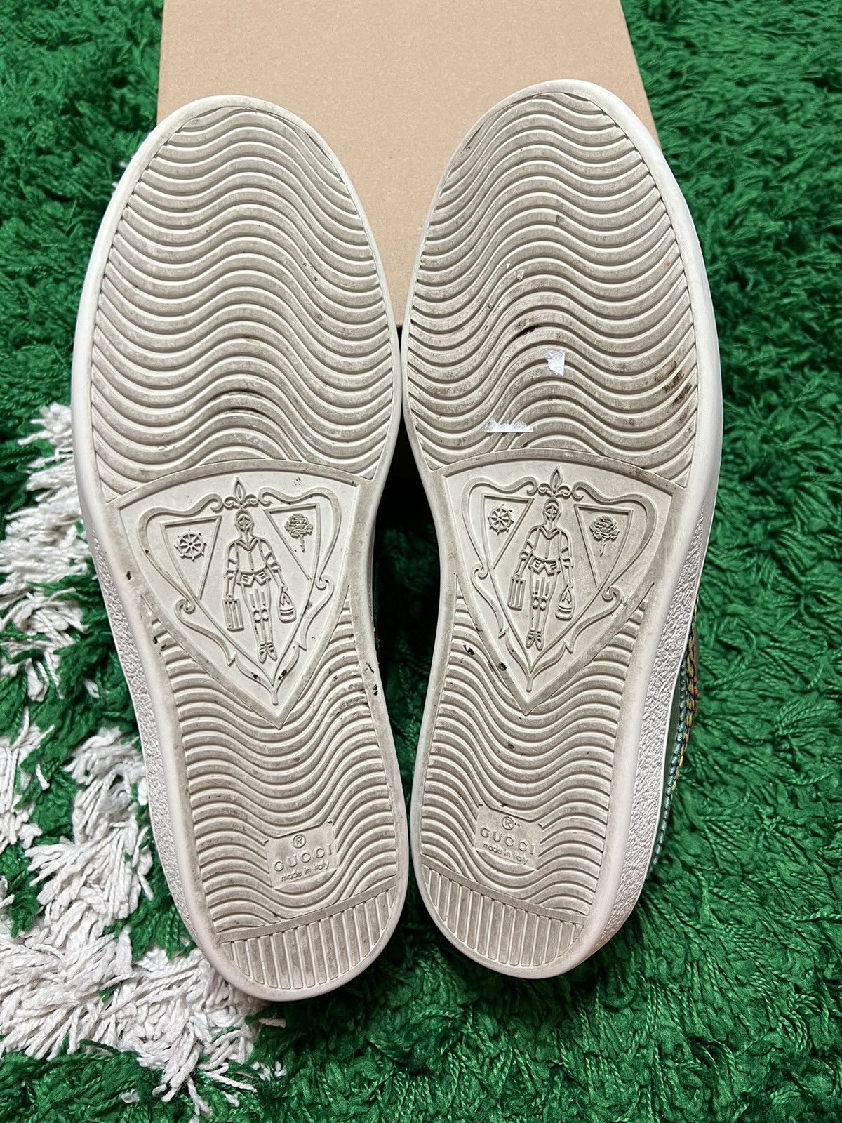 Gucci Gucci Ace Silver Dragon Size US 13 / EU 46 - 6 Thumbnail