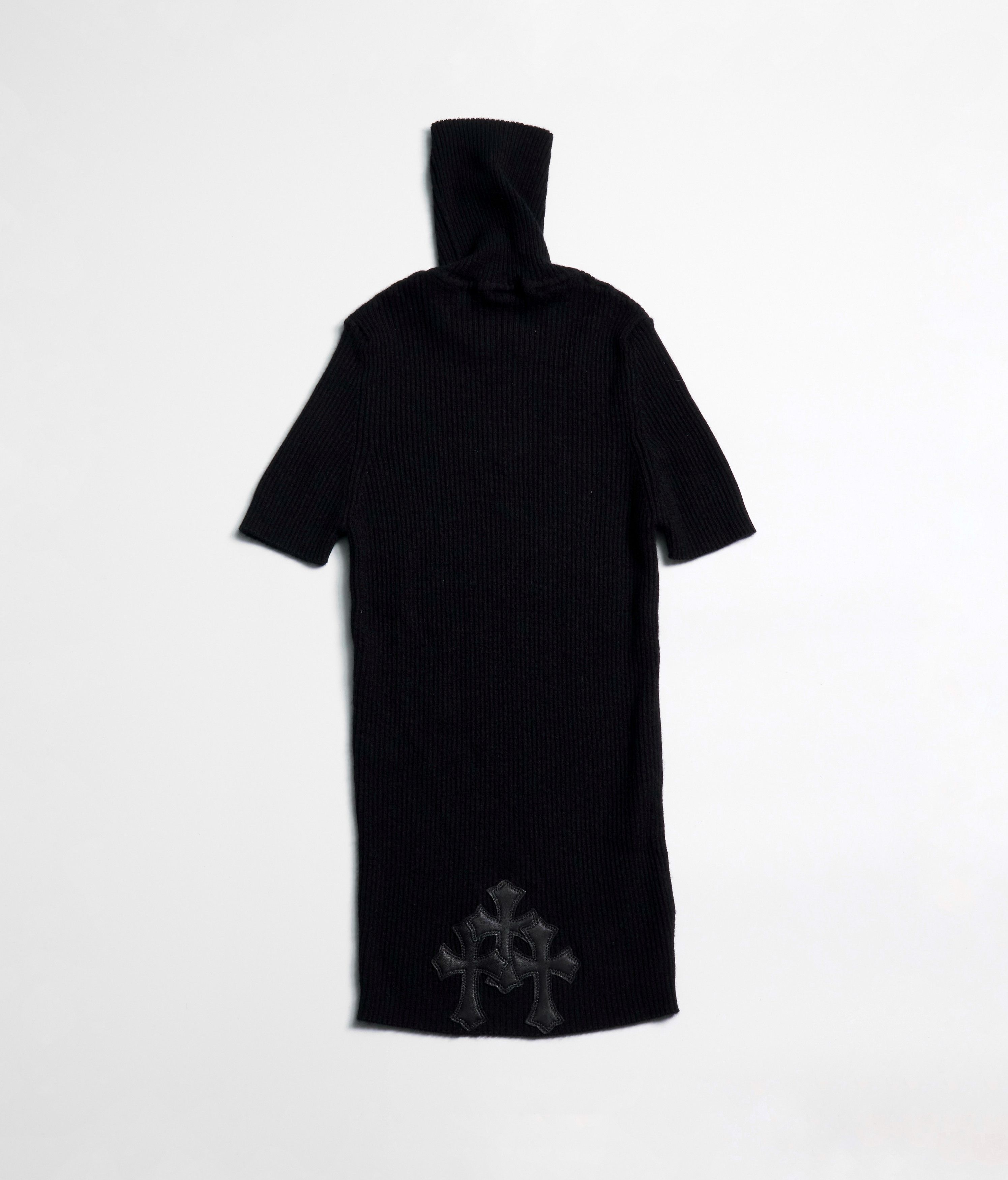 Chrome Hearts CHROME HEARTS Cashmere Lib Sknit Slim Top BLACK Size M / US 6-8 / IT 42-44 - 1 Thumbnail