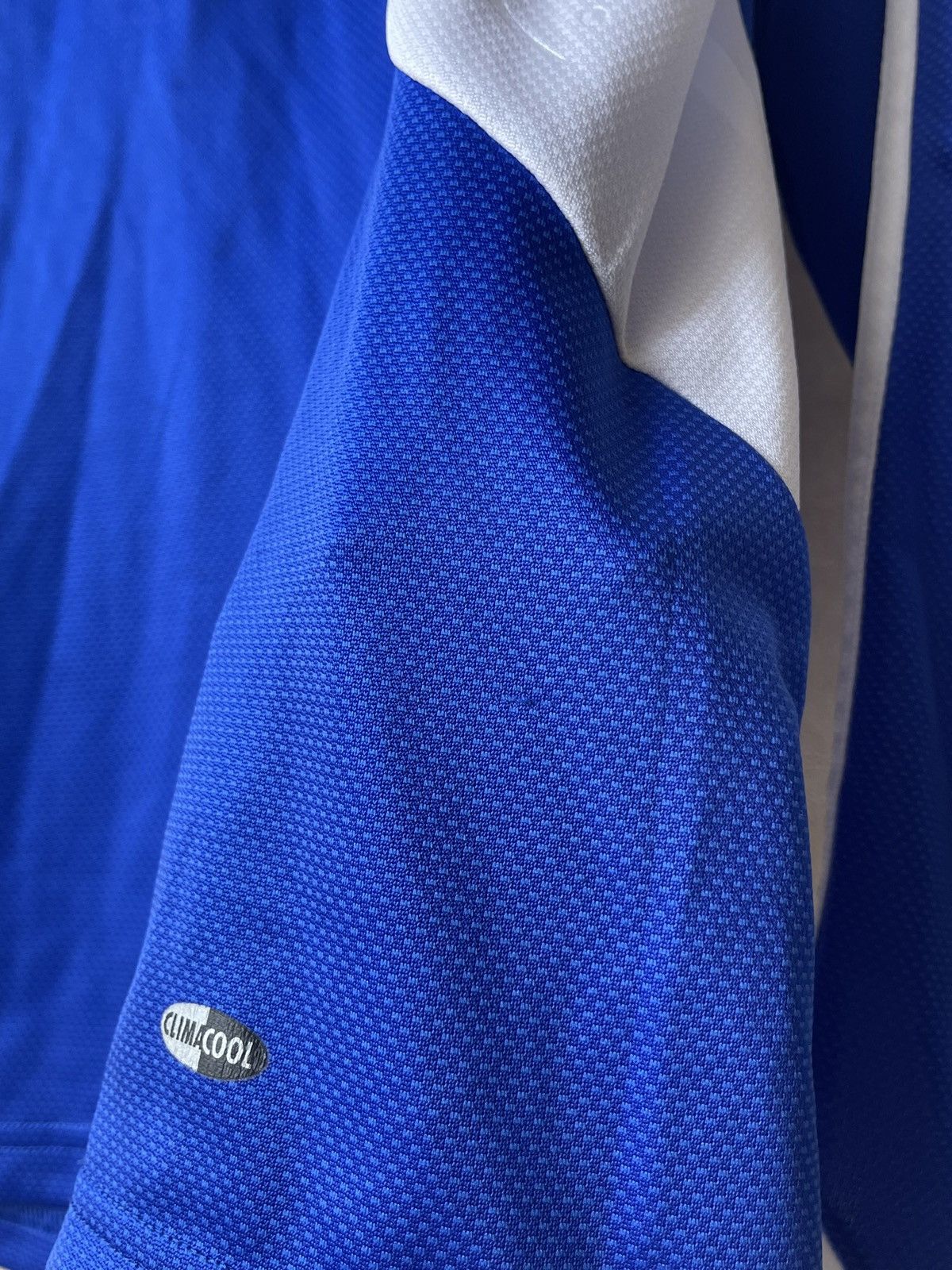 Adidas Vintage ADIDAS FC Schalke 04 Gazprom Jersey Long Sleeve Size US XL / EU 56 / 4 - 17 Thumbnail