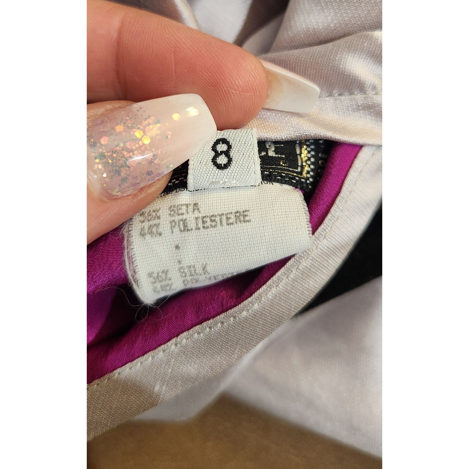 Versace Gianni Versace Silk Skirt Suit Set Size S / US 4 / IT 40 - 16 Thumbnail