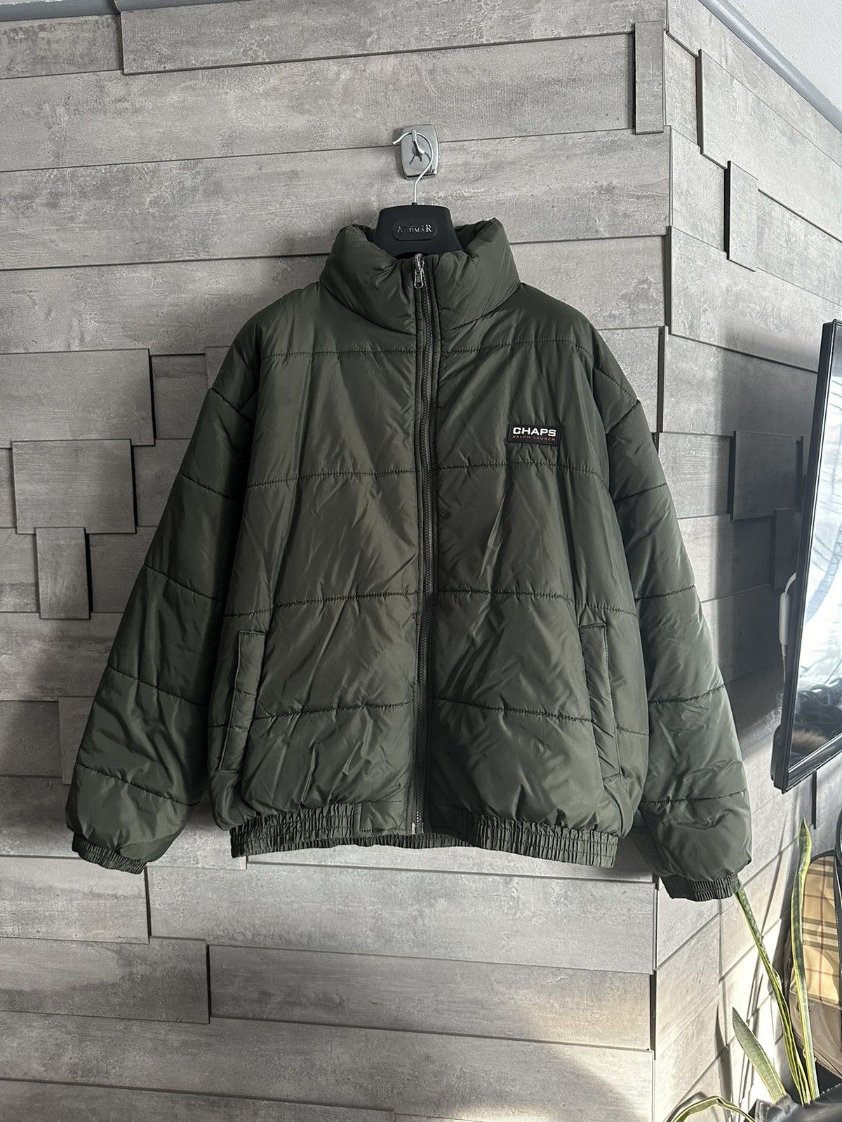 Image of Vintage Chaps Ralph Laurent Jacket in Green, Men's (Size XL)