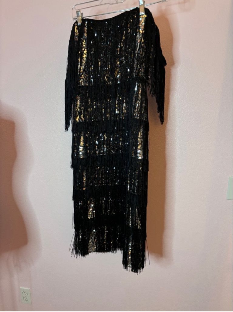 Dress the Population Women Dress the Population Dress Black Silver S Size S / US 4 / IT 40 - 4 Thumbnail
