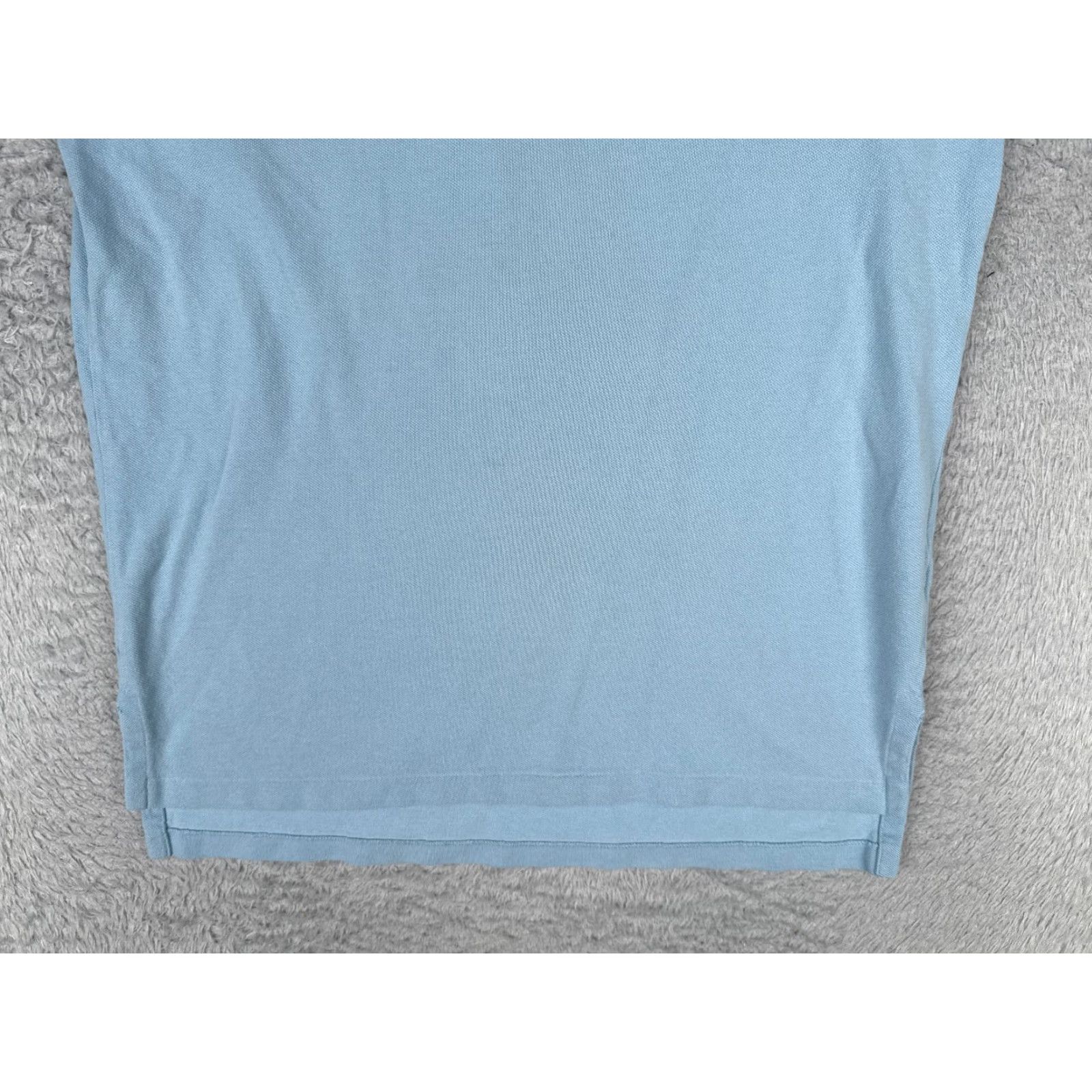 Ralph Lauren VINTAGE Ralph Lauren Polo Shirt Men Small Blue Cotton Short Sleeve Polo Shirt Slim Fit America Sports 90s Mens Size US S / EU 44-46 / 1 - 5 Thumbnail