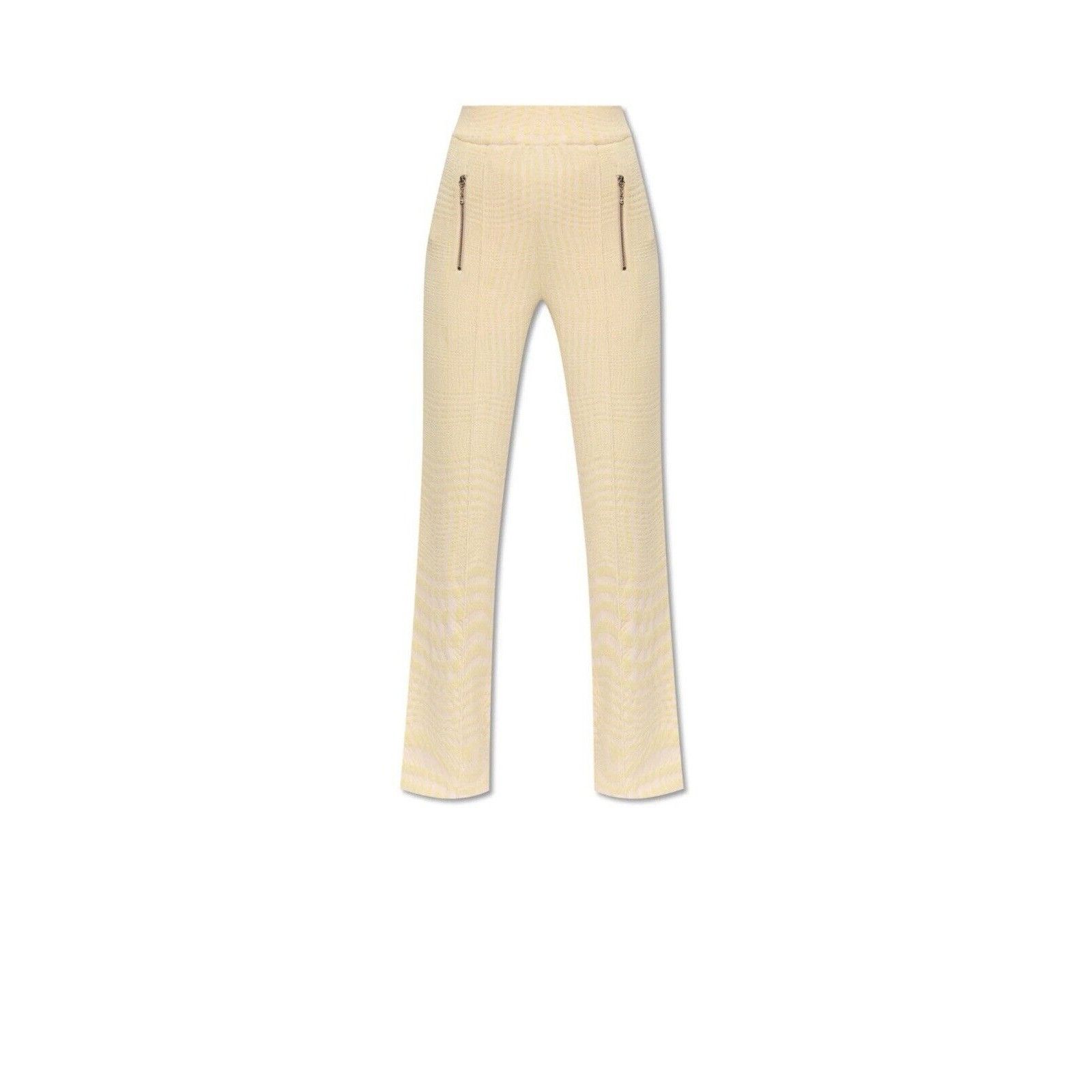 Burberry Burberry Houndstooth Jacquard High Waisted Trousers Small Pi Size 27" / US 4 / IT 40 - 3 Thumbnail