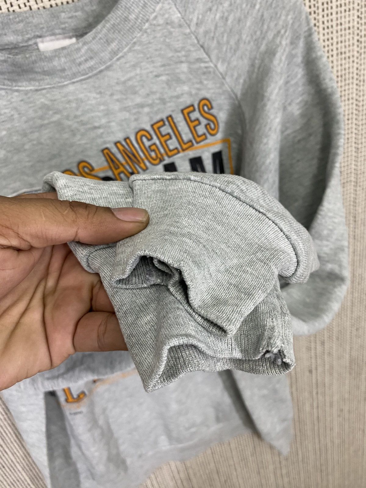 NBA Vintage 80s LAKERS X PEANUTS SWEATSHIRT CREWNECK Size US L / EU 52-54 / 3 - 5 Thumbnail
