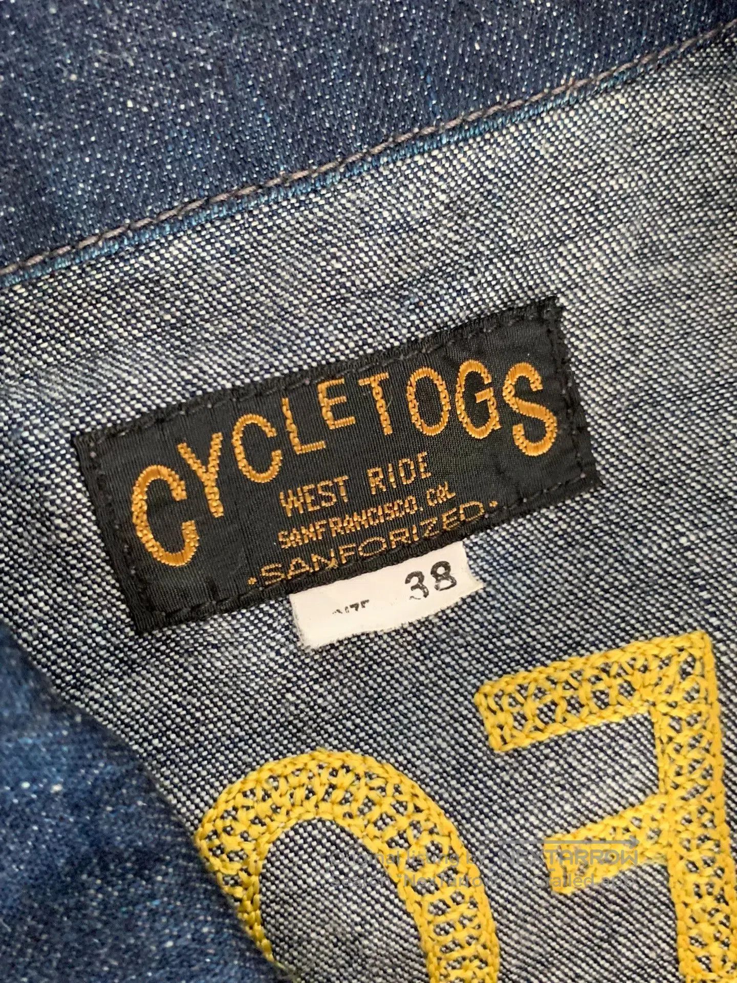 WEST RIDE west ride cycling alliance denim jacket. Size US M / EU 48-50 / 2 - 6 Thumbnail