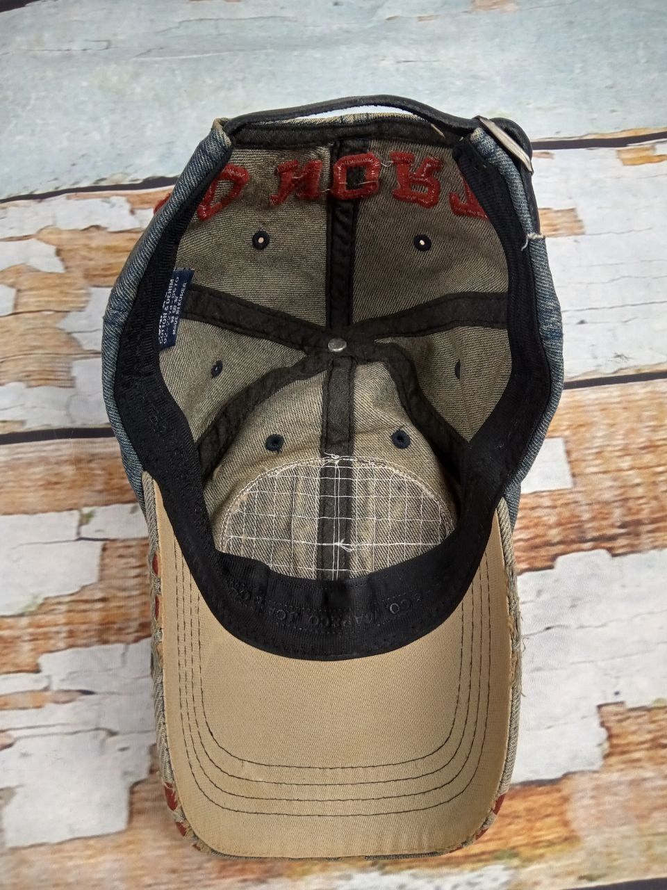 Japanese Brand Vintage JCap & Co 45 To North Moose Patch Distressed Y2k Cap Size ONE SIZE - 9 Thumbnail