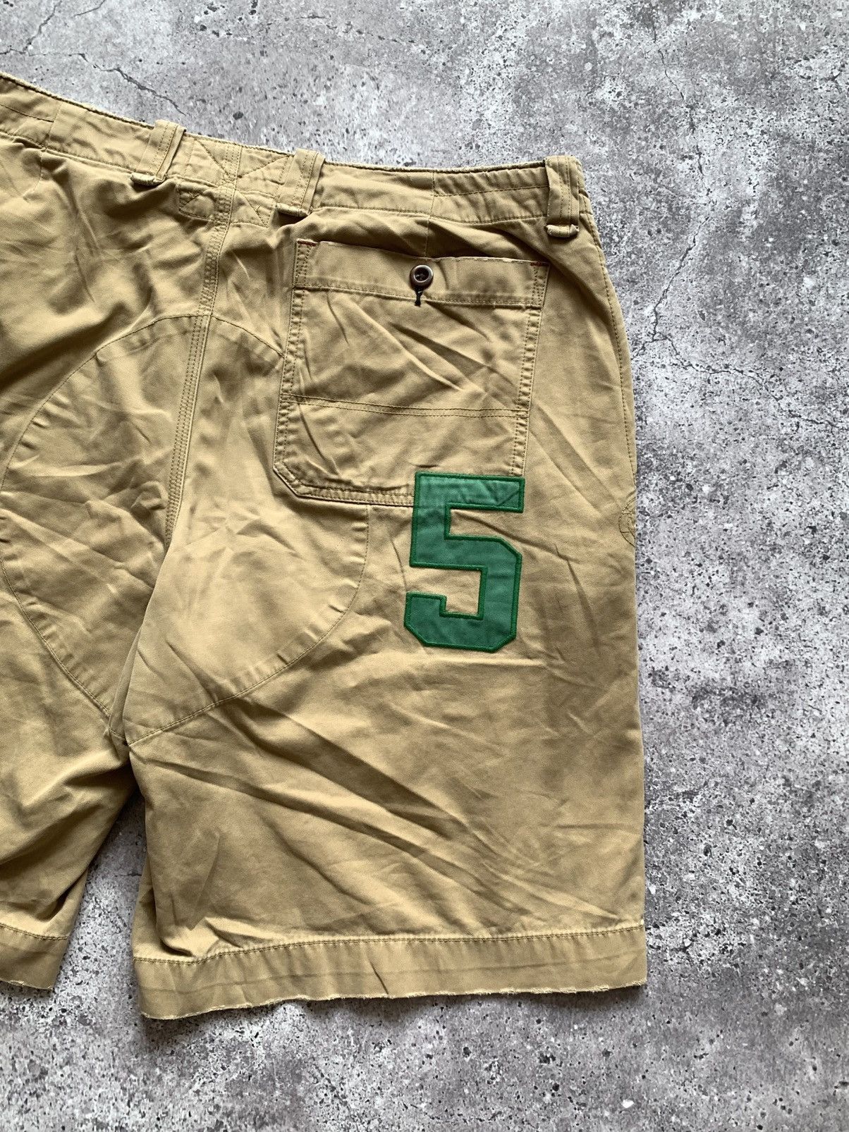 Polo Ralph Lauren 🔥VINTAGE 90s POLO RALPH LAUREN BIG PONY #5 CHINO SHORTS Size US 36 / EU 52 - 12 Thumbnail