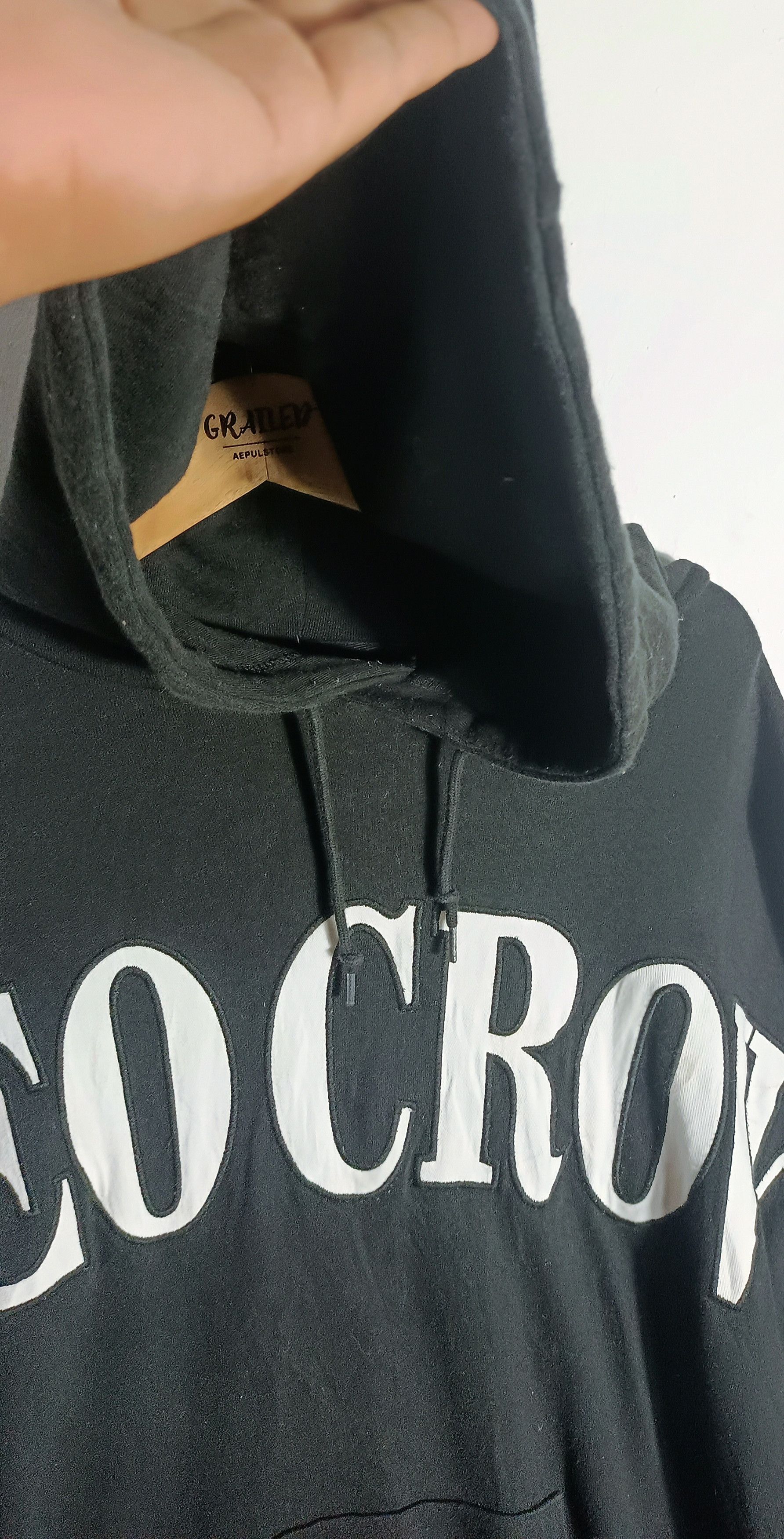 Japanese Brand 💥Rodeo Crowns Big Spellout Hoodie Size US XL / EU 56 / 4 - 6 Thumbnail