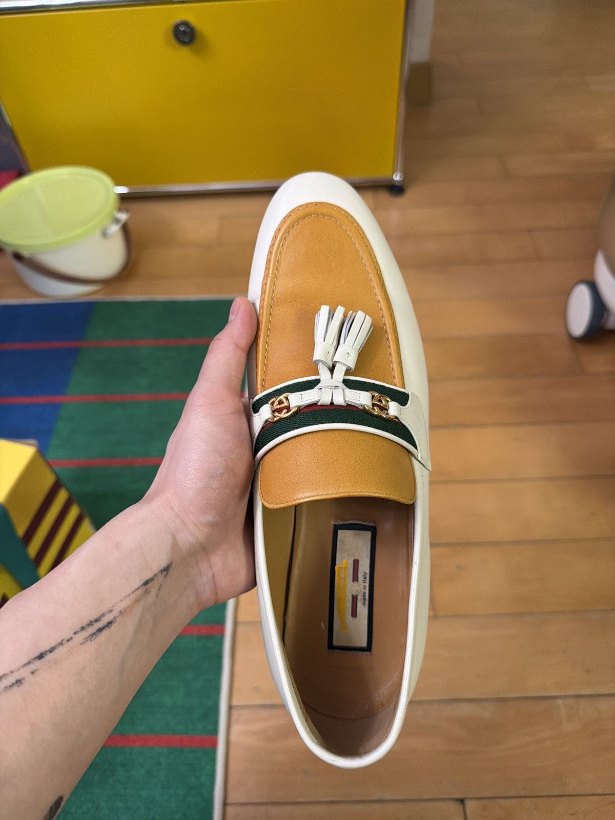 Gucci Gucci Horsebit Tassel Loafers – Smart casual Size US 9 / EU 42 - 2 Thumbnail