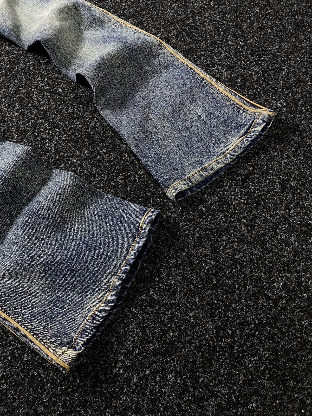 Hysteric Glamour × If Six Was Nine × Le Grande Bleu (L.G.B.) Vintage 90s japan flared mid wash denim y2k style Size 31" - 13 Thumbnail