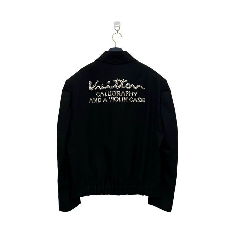 Louis Vuitton Louis Vuitton Louis Vuitton Pearl Wool Jacket Coat Size 52 Size US L / EU 52-54 / 3 - 3 Thumbnail