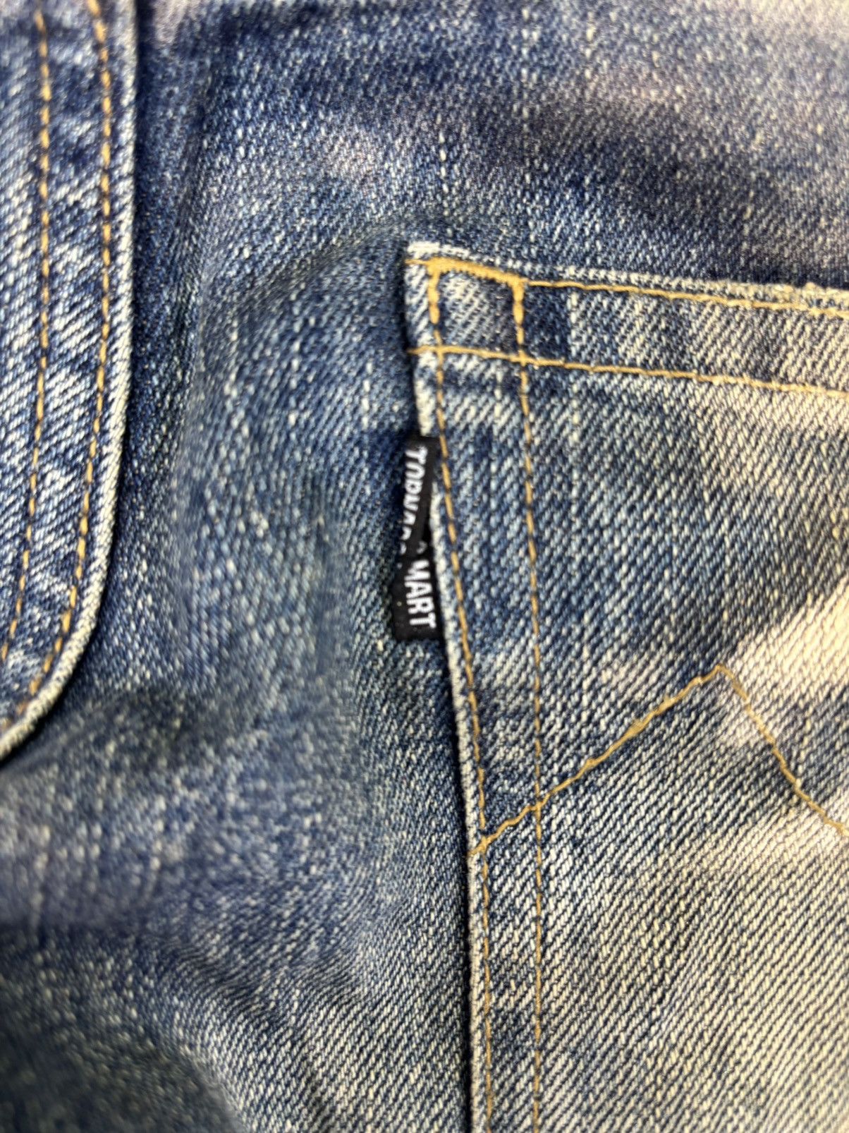 Tornado Mart 💥Archival Flare💥Rare Tornado Mart Deep Spray Denim K31 Size US 31 - 11 Thumbnail