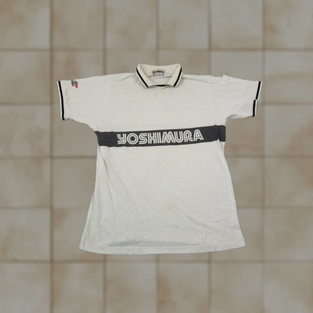 Vintage Vintage Yoshimura Racing Polo Shirt Mens Small White 1985 Biker Moto Size US S / EU 44-46 / 1 - 1 Thumbnail