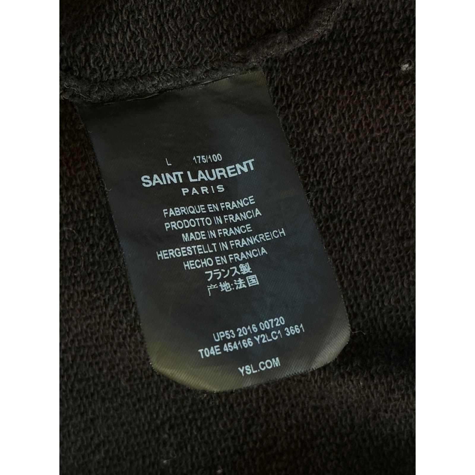 Saint Laurent Paris RARE SS17 Saint Laurent ‘sweet dreams’ glitter shark hoodie Size US M / EU 48-50 / 2 - 5 Thumbnail