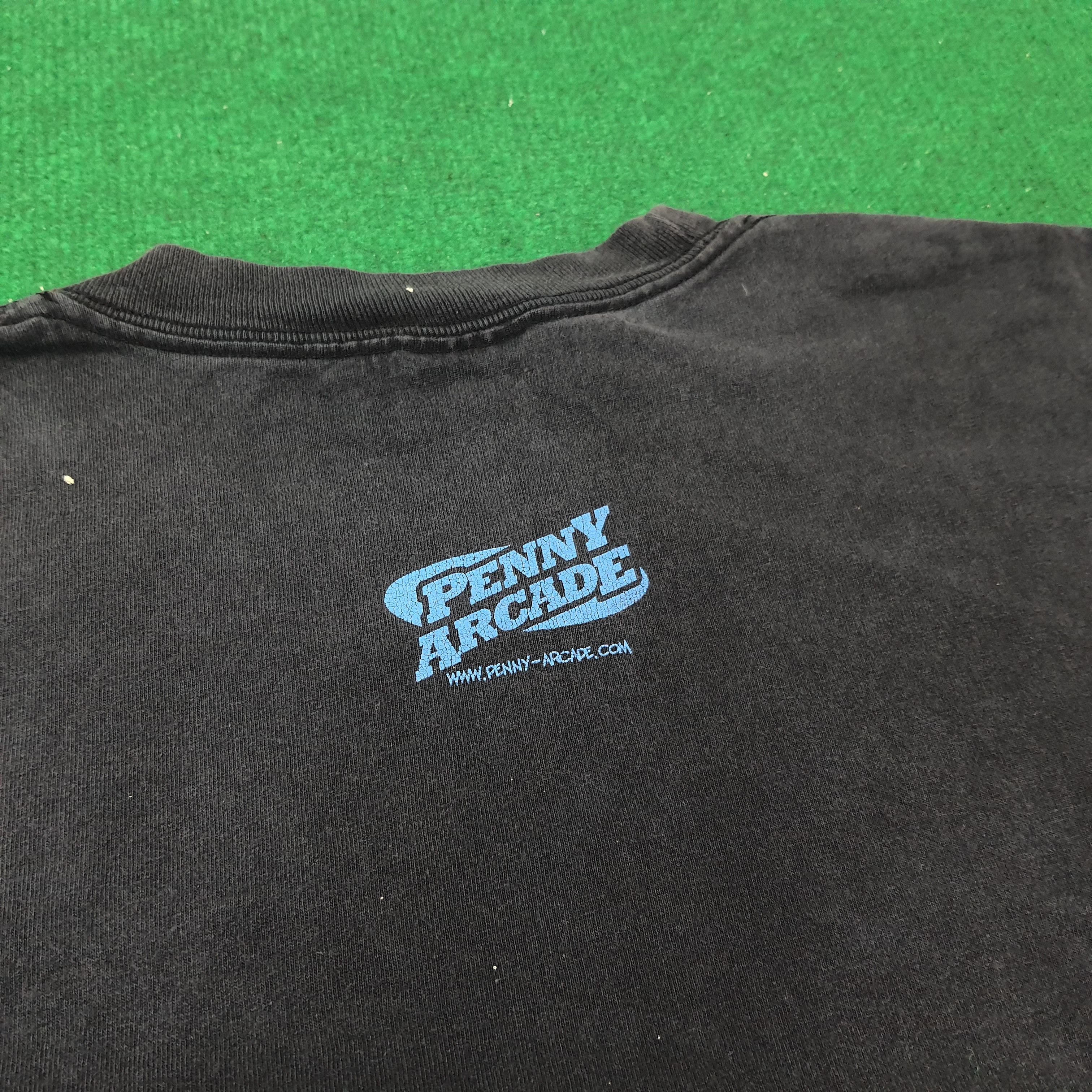 Vintage Vintage Penny Arcade American 90s Webtoon Tshirt Size US XXL / EU 58 / 5 - 4 Thumbnail