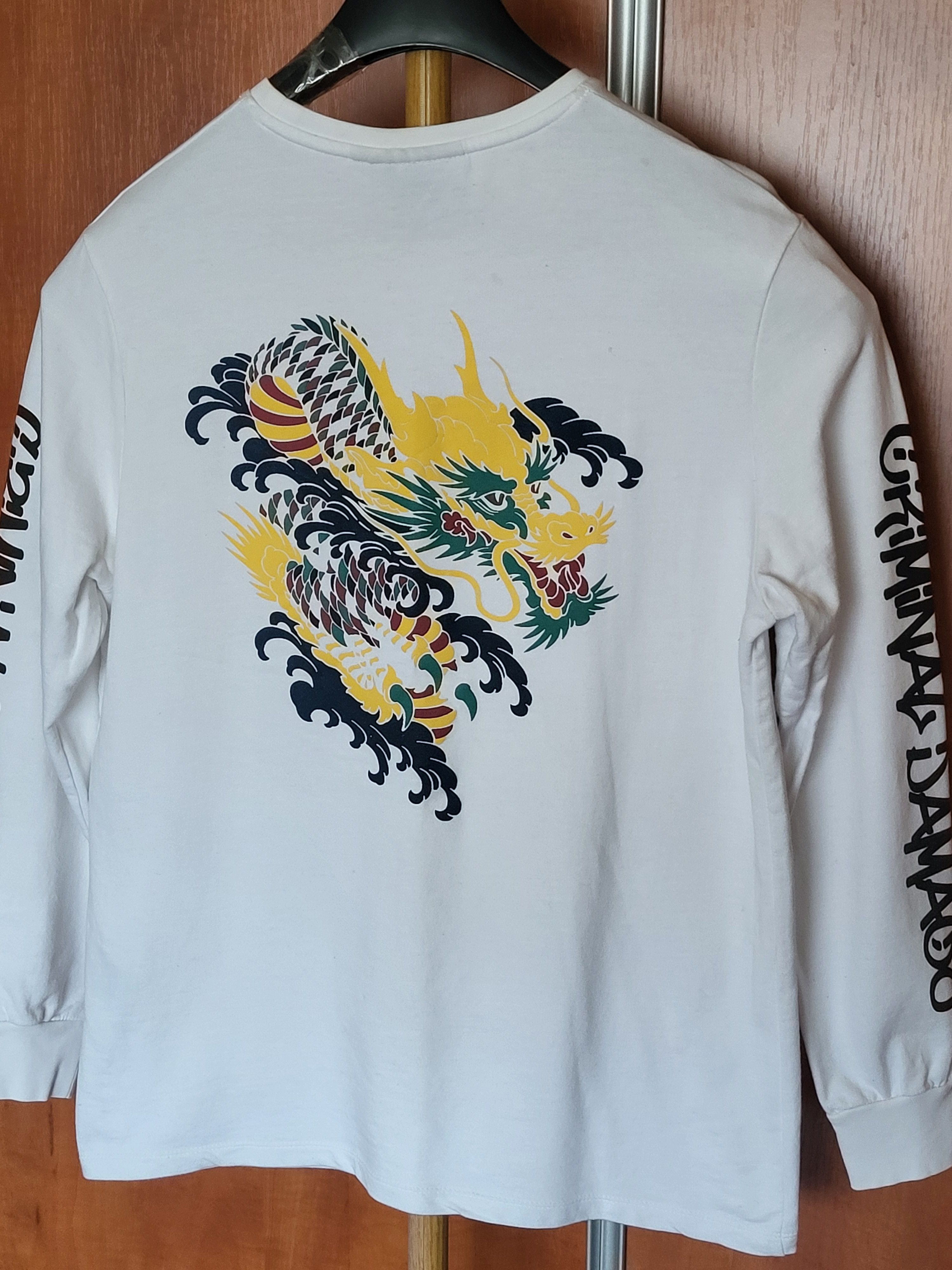 Criminal Damage Criminal Damage Japan Style sweatshirt Rare.S but fit M. Size US S / EU 44-46 / 1 - 2 Thumbnail
