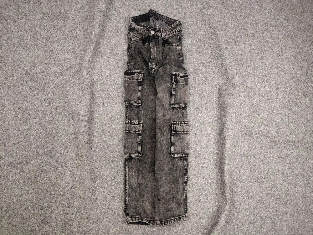 If Six Was Nine Baggy Faded Cargo If Six Was Nine Style Parachute Y2K Pants Size US 31 - 1 Thumbnail