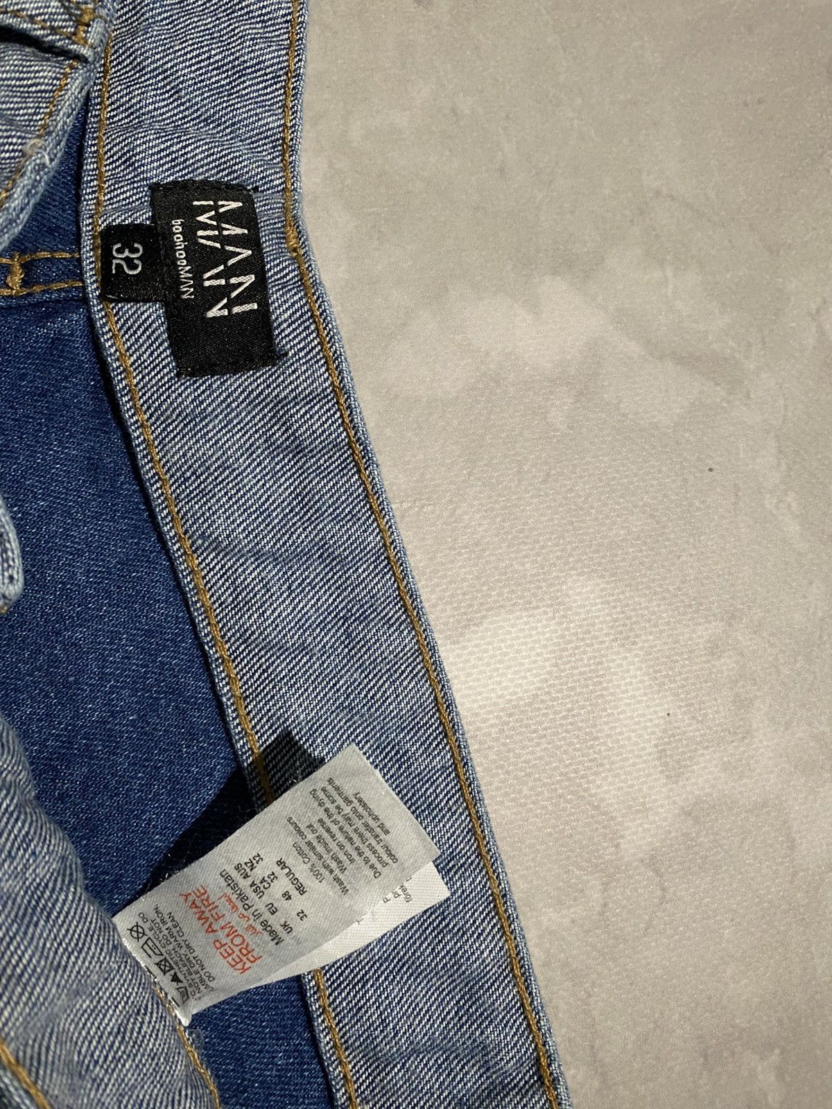 Japanese Brand Designer Archive Japanese Distressed Jean/ Number Nine Style Size US 32 / EU 48 - 10 Thumbnail