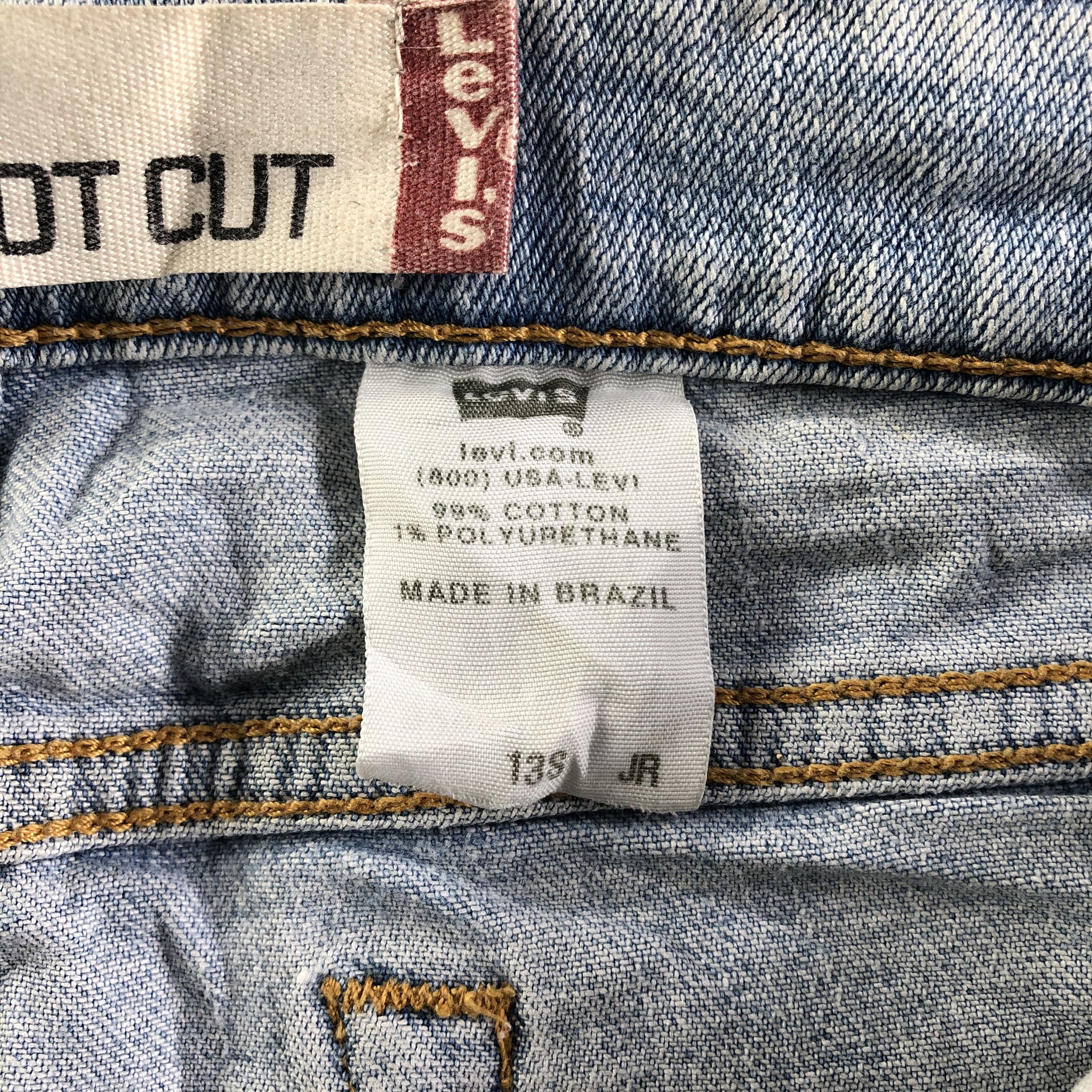 Levi's Vintage Light Wash Levis 518 Jeans-J4080 Size US 35 - 10 Thumbnail