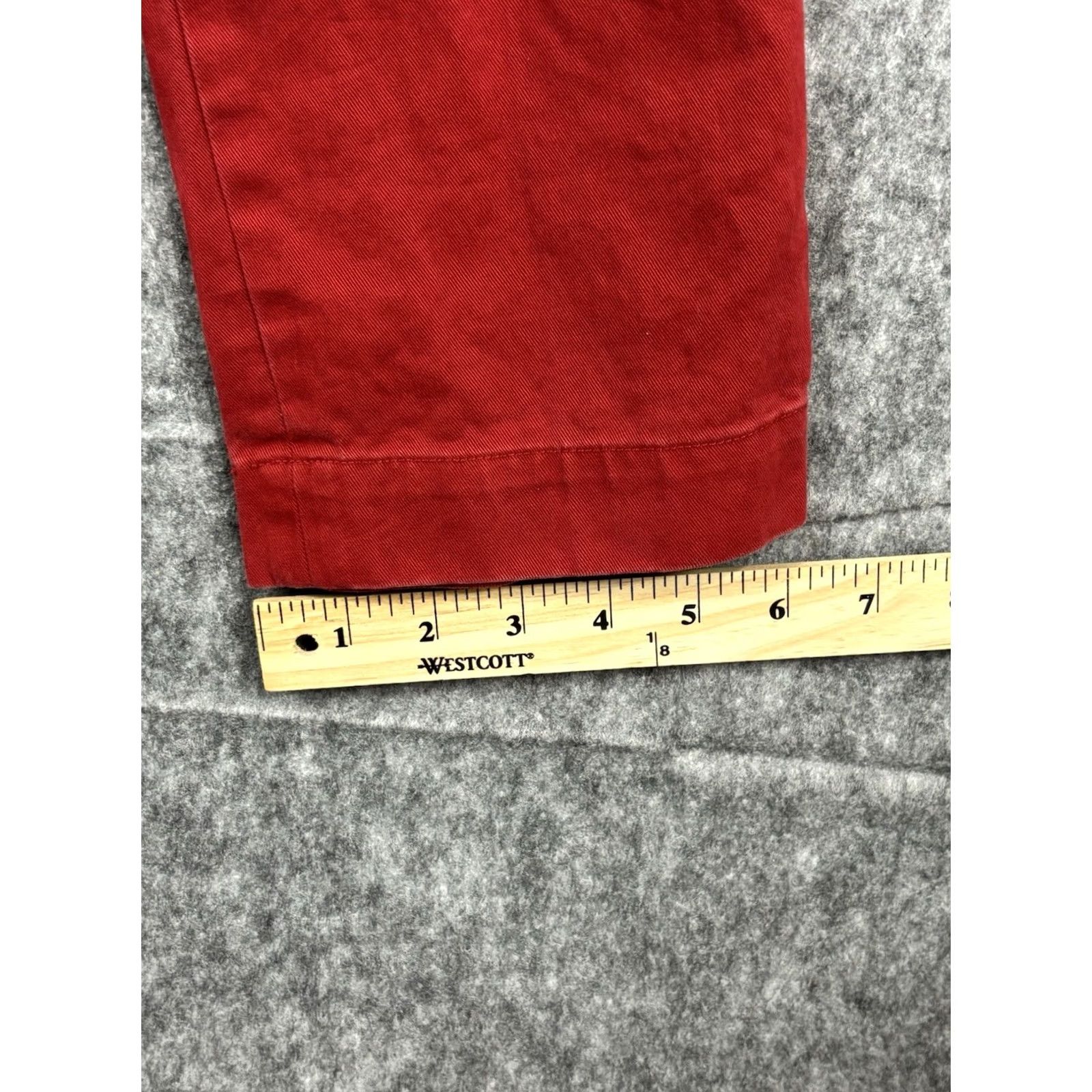 Polo Ralph Lauren Polo Ralph Lauren Pants Men Red Chino Flat Front Twill Casual Size 32x30 Size US XS / EU 42 / 0 - 6 Thumbnail