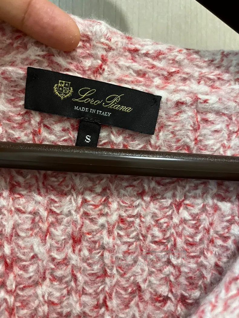 Loro Piana Pink cashmere open cardigan jacket