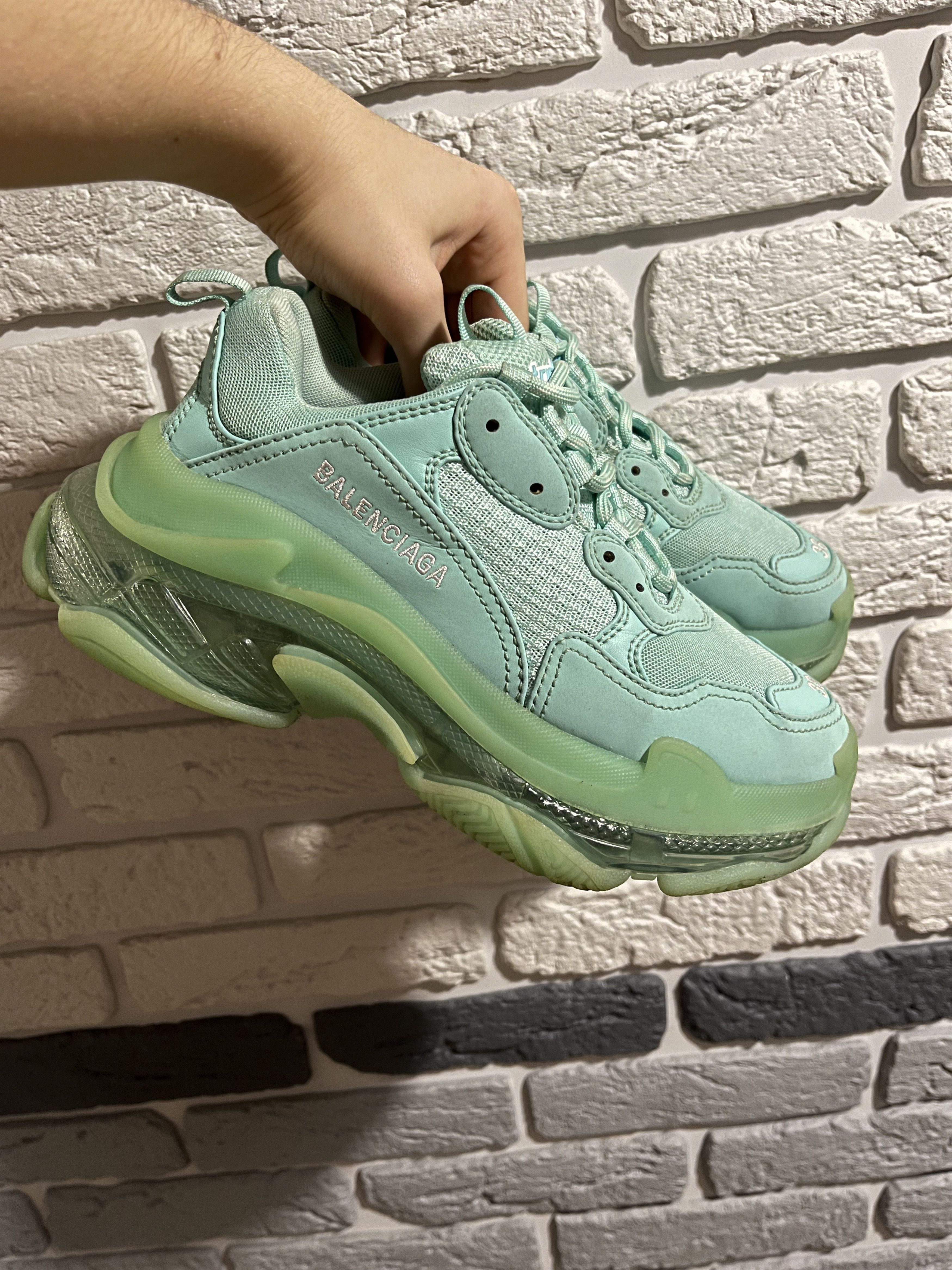 Balenciaga Balenciaga Triple S Clear Sole Size US 7 / IT 37 - 5 Thumbnail