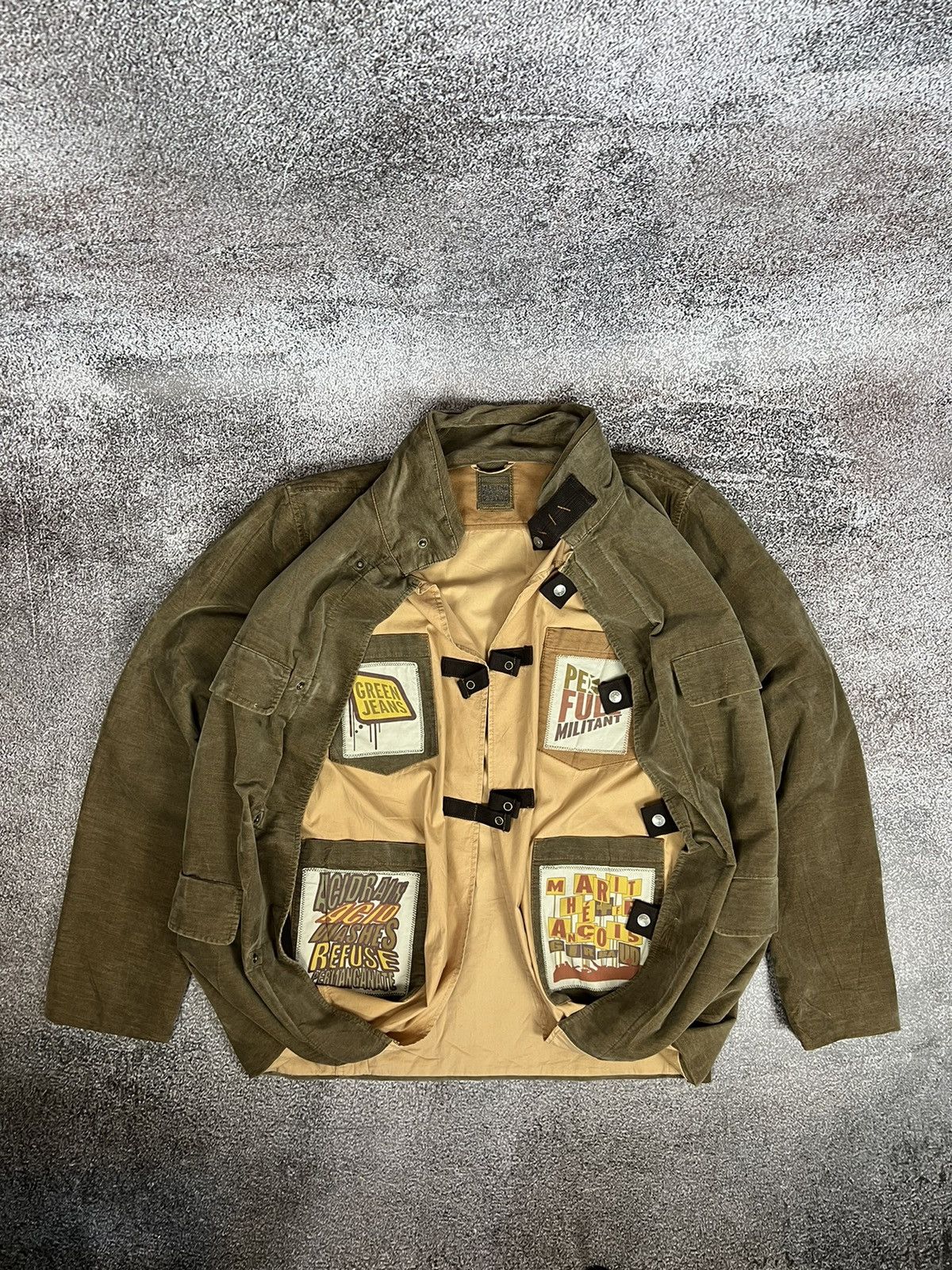 Marithe + Francois Girbaud marithe francois girbaud courdoy multi pocket coat jacket Size US M / EU 48-50 / 2 - 1 Thumbnail