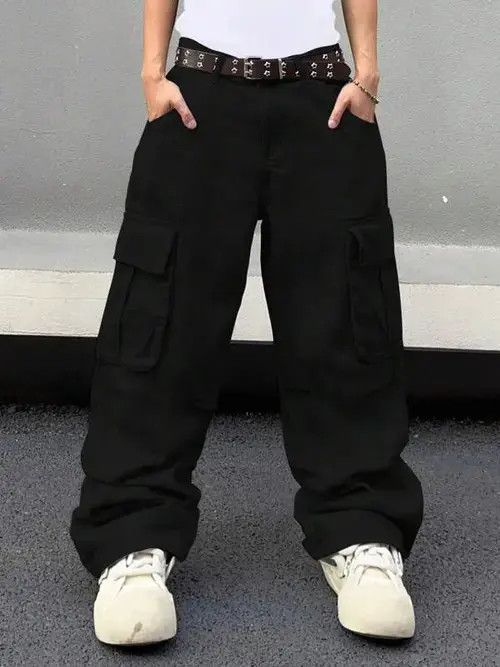 Jean Noriyo x Nana Cargo Baggy Denim Casual Pants Oversized Size US 32 / EU 48 - 6 Thumbnail