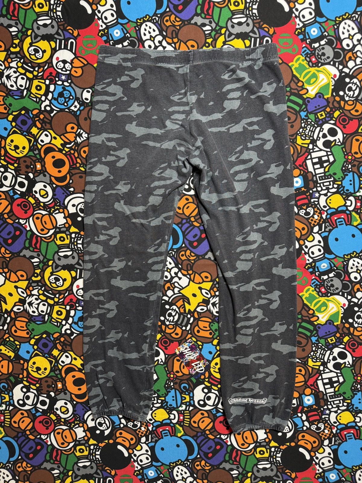 Chrome Hearts Chrome Hearts Black Camo Horseshoe Logo Sweatpants Size US 30 / EU 46 - 4 Thumbnail
