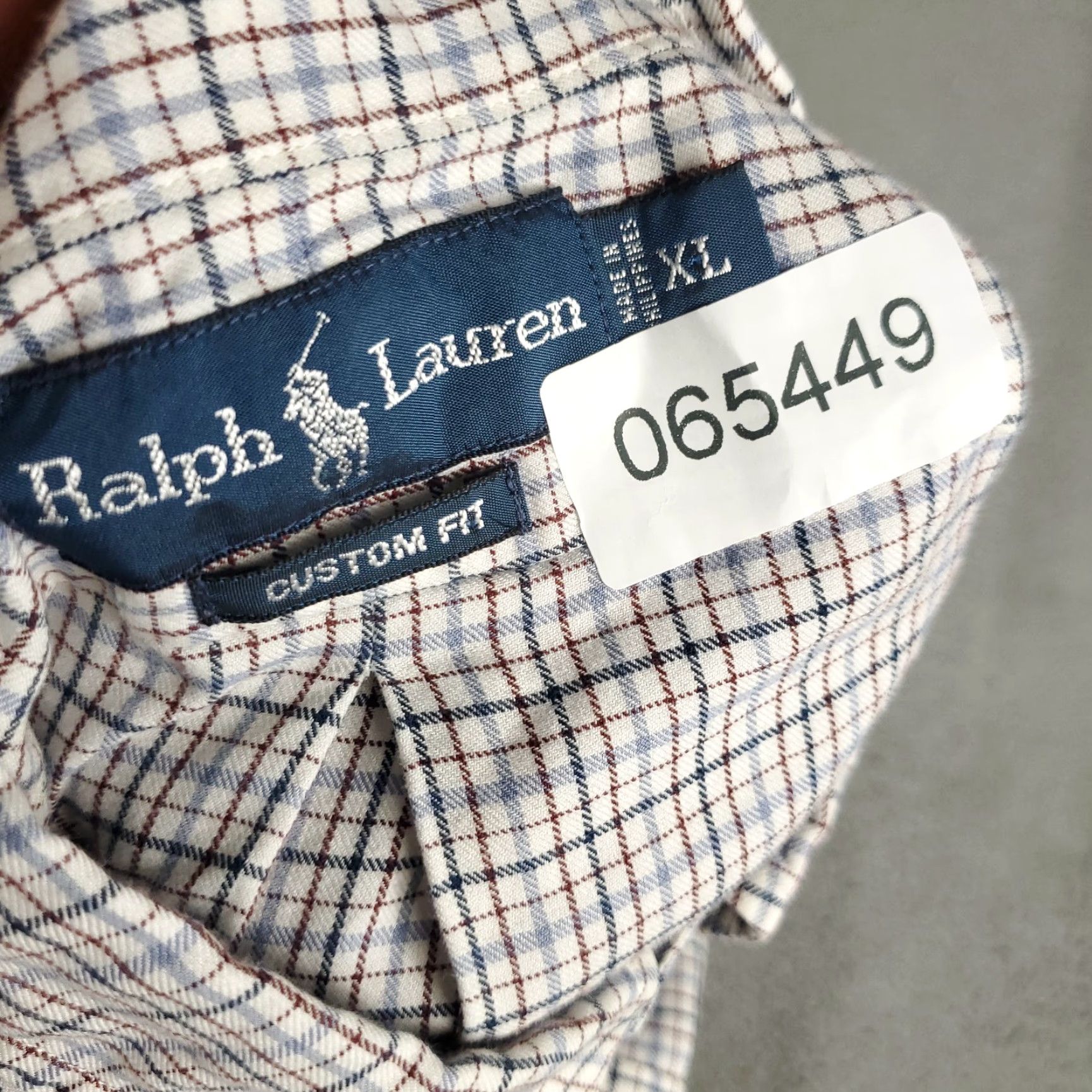 Ralph Lauren Ralph Lauren Shirt XL Blue Plaid Button Up Long Sleeve Pony Casual Mens Size US XL / EU 56 / 4 - 8 Thumbnail