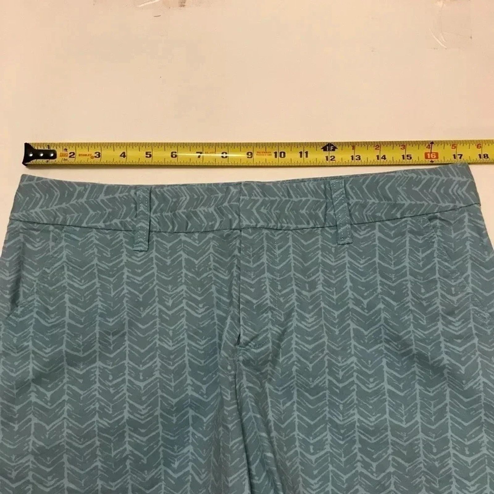 Le TIGRE Le Tigre Shorts Womens Blue Pattern Size 12 Size 34" / US 12 / IT 48 - 8 Thumbnail