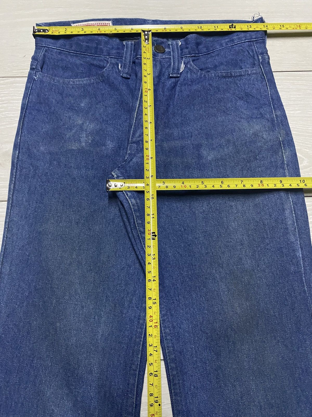 Marks & Spencer Woman Jeans Spencer Blue Wash Bell Bottom Size US 28 / EU 44 - 13 Thumbnail