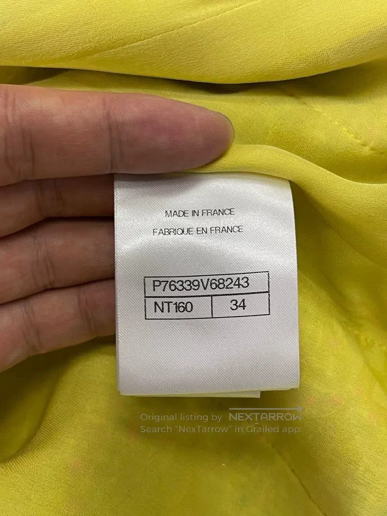 Chanel Chanel 24C new yellow-green jacket Size XXS / US 00 / IT 34 - 5 Thumbnail