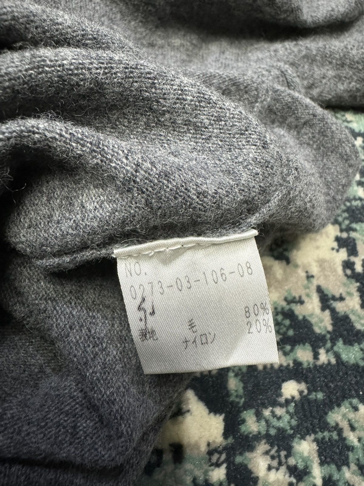 Japanese Brand × Y's × Yohji Yamamoto VTG WXYZ WORKSHOP BY YOHJI YAMAMOTO KNITWEAR TOP SHIRT Size S / US 4 / IT 40 - 7 Thumbnail