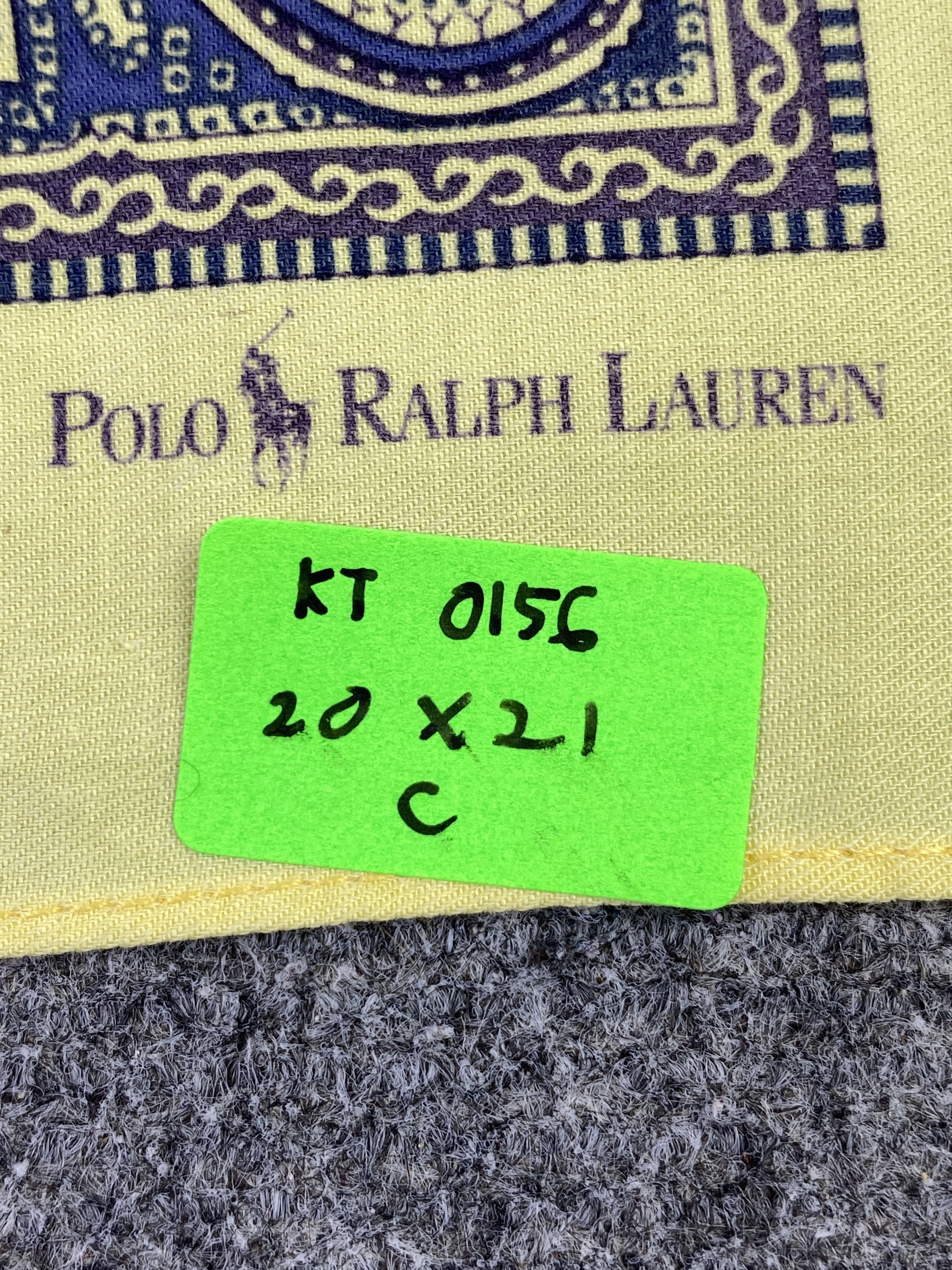 Polo Ralph Lauren Polo Ralph Lauren Paisley Handkerchief / Neckerchief KT0156 Size ONE SIZE - 9 Thumbnail