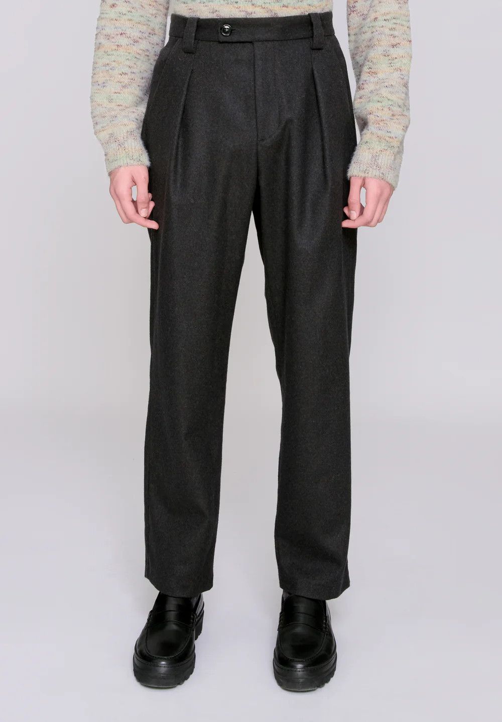 A.P.C. o1mle1125 Renato Trousers Marron Pants in Gray Size US 32 / EU 48 - 4 Thumbnail