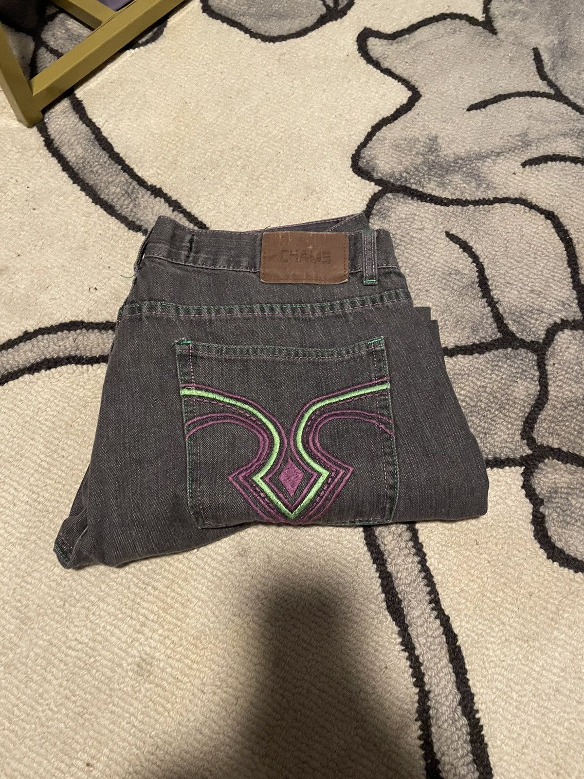 Coogi × JNCO × Vintage Chams Jeans Size US 36 / EU 52 - 6 Thumbnail