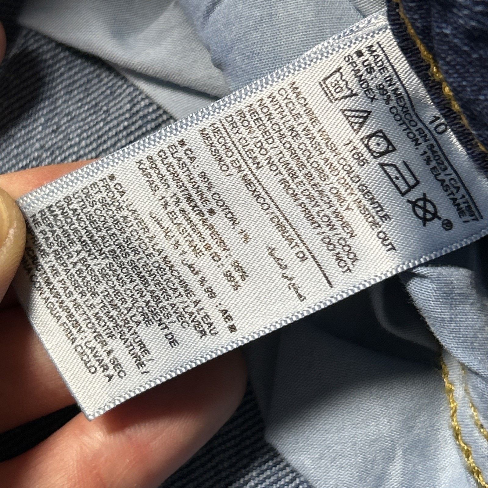 Old Navy Beyond Baggy Jeans Womens sz 10 33x31 Hamilton loose Baggie Size 33" - 5 Thumbnail