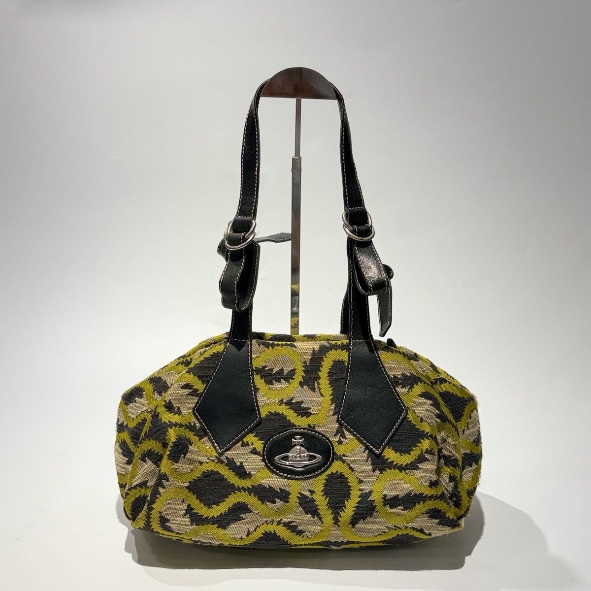 Vivienne Westwood Vivienne Westwood Woven Rare Squiggle Jacquard Yasmine Bag Size ONE SIZE - 1 Thumbnail