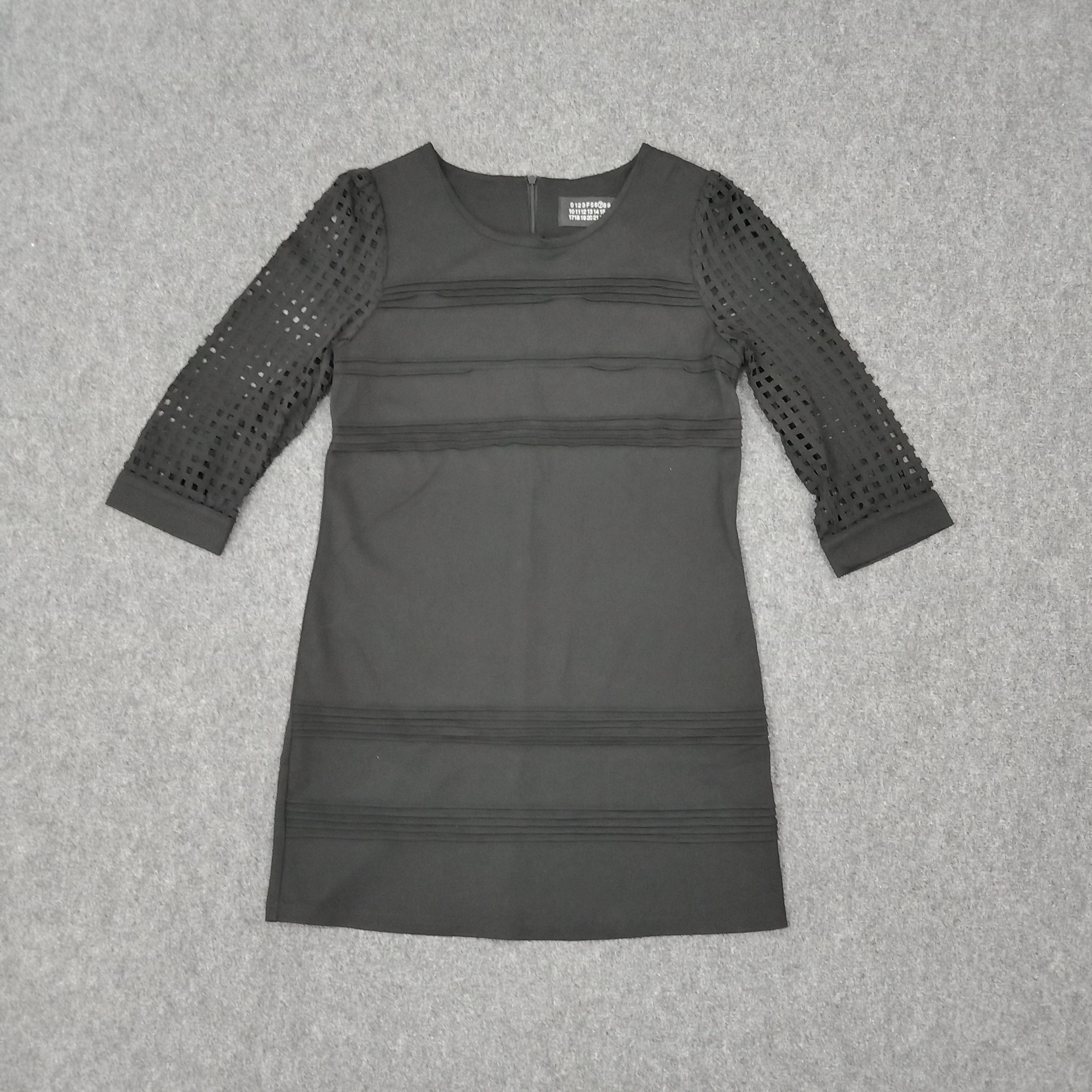 Maison Margiela Maison Margiela Perforated Mesh Panel Dress Tshirt C267N62 Size S / US 4 / IT 40 - 1 Thumbnail