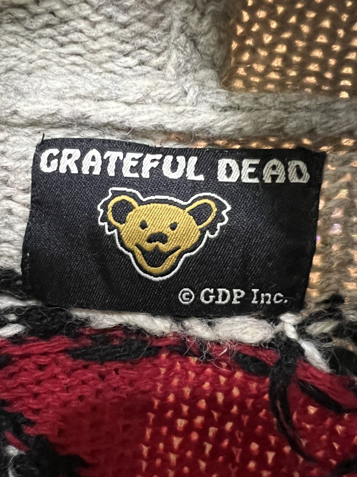 Grateful Dead × Vintage Grateful Dead vintage sweatshirt knitted hoodie Size US M / EU 48-50 / 2 - 5 Thumbnail