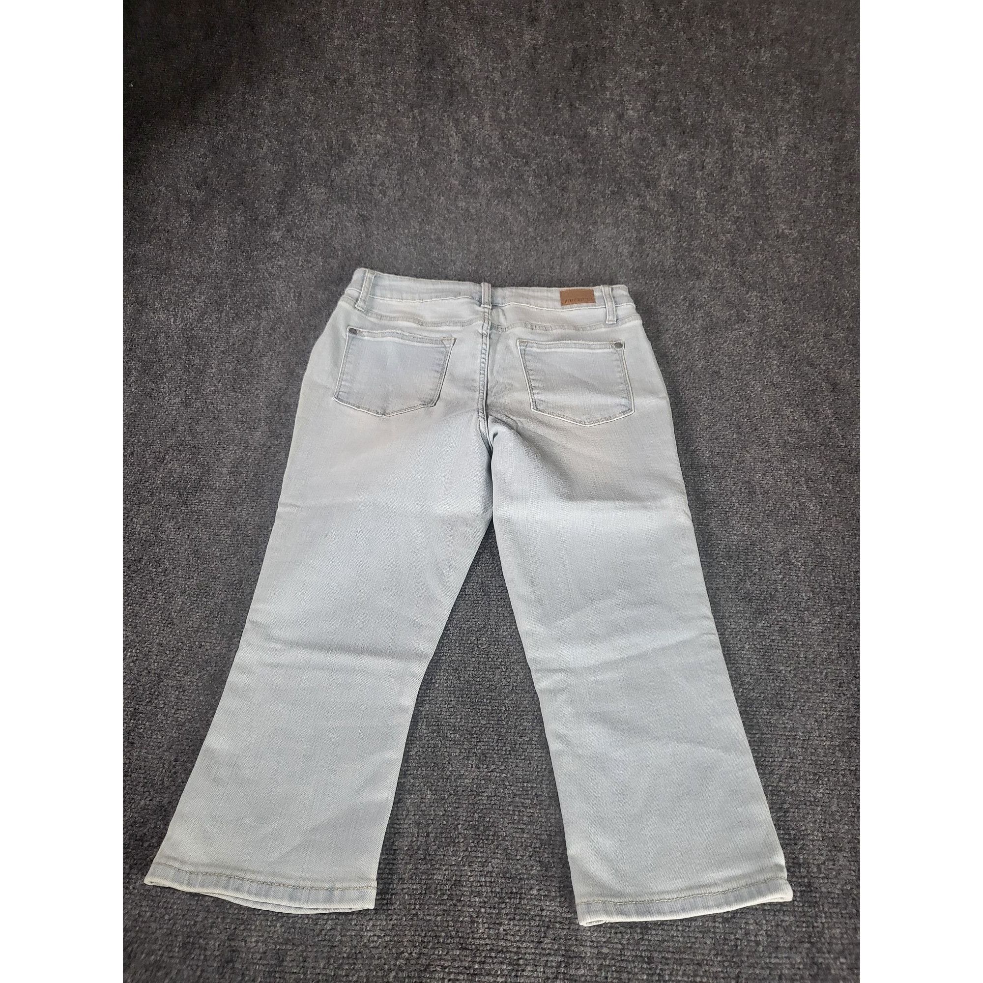Judy Blue Judy Blue Skinny Fit Capri Jeans Women Sz 9/29 Blue Denim Ev Size 29" - 8 Thumbnail